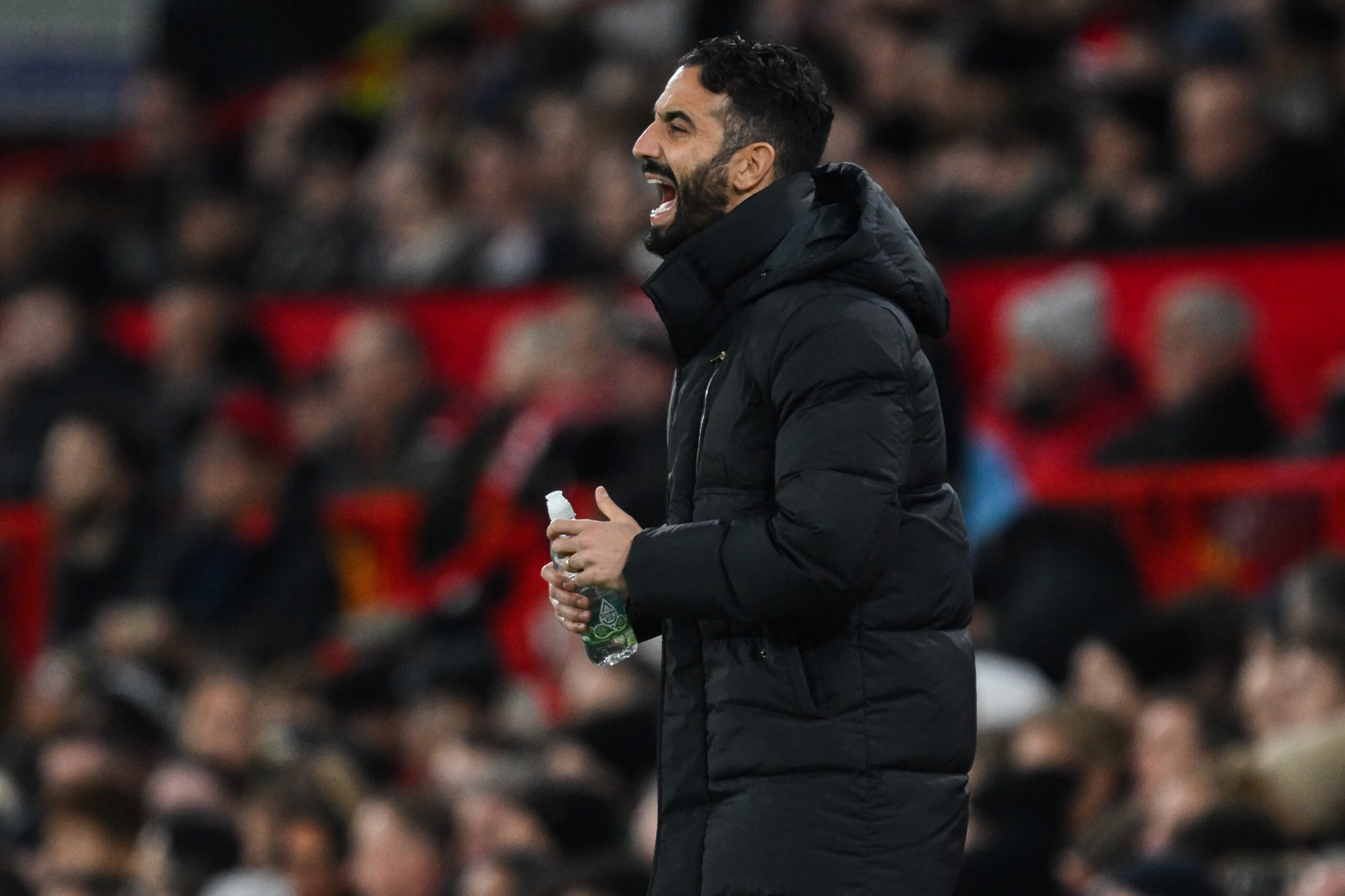 Ruben Amorim Manager of Manchester United shouts at his players during the Premier League match Manchester United vs Newcastle United at Old Trafford, Manchester, United Kingdom, 30th December 2024

(Photo by Craig Thomas/News Images) in Manchester, United Kingdom on 12/30/2024. (Photo by Craig Thomas/News Images/Sipa USA)
2024.12.30 Manchester
pilka nozna liga angielska
Manchester United - Newcastle United
Foto News Images/SIPA USA/PressFocus

!!! POLAND ONLY !!!