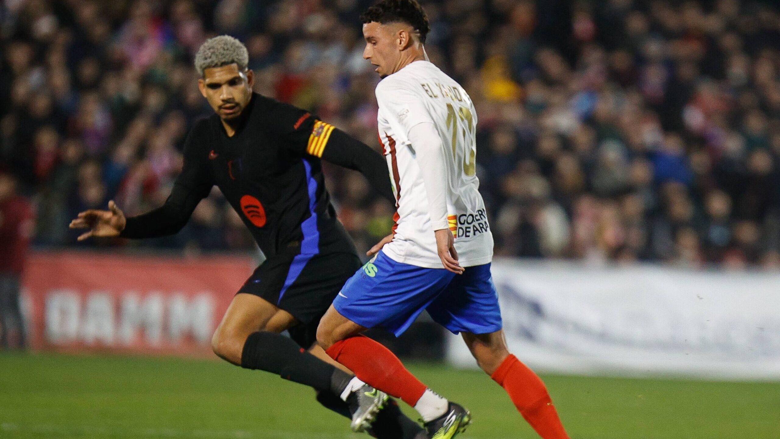 Spanish King Cup (Copa del Rey) soccer match Barbastro vs FC Barcelona at La Puentecilla stadium in Barbastro, Spain 4 January 2024. Araujo

(Photo by Cordon Press/Sipa USA)
2025.01.04 Barbastro
pilka nozna puchar krola
Barbastro - FC Barcelona
Foto Cordon Press/SIPA USA/PressFocus

!!! POLAND ONLY !!!