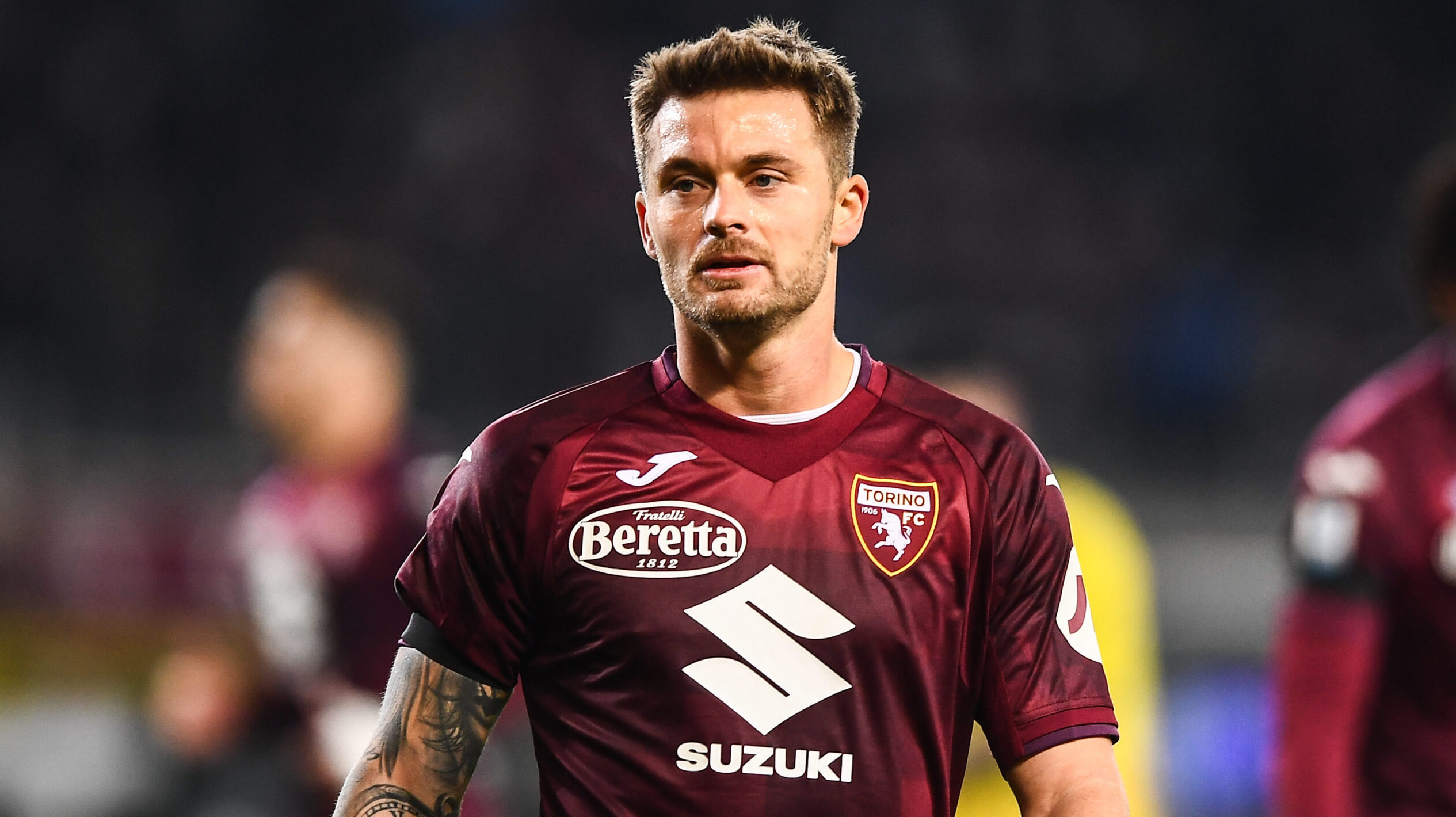 TorinoÕs Karol Linetty during the Serie A soccer match between Torino and Parma at the Stadio Olimpico Grande Torino in Turin, north west Italy - Sunday, January 05, 2025. Sport - Soccer. 
(Photo by Alberto Gandolfo/LaPresse) (Photo by Alberto Gandolfo/LaPresse/Sipa USA)
2025.01.05 Turyn
pilka nozna liga wloska
Torino FC - Parma
Foto LaPresse/SIPA USA/PressFocus

!!! POLAND ONLY !!!