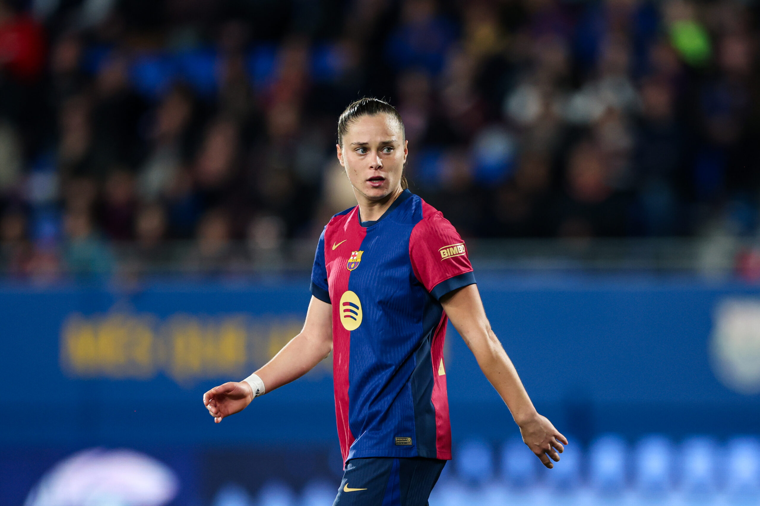 Barcelona, Spain, January 11th 2025: Ewa Pajor (17 FC Barcelona) during the Liga F football match between FC Barcelona and FC Levante Badalona at the Johan Cruyff Stadium in Barcelona, Spain  (Judit Cartiel / SPP) (Photo by Judit Cartiel / SPP/Sipa USA)
2025.01.11 Barcelona
pilka nozna kobiet liga hiszpanska
FC Barcelona - FC Levante Badalona
Foto Judit Cartiel / SPP/SIPA USA/PressFocus

!!! POLAND ONLY !!!