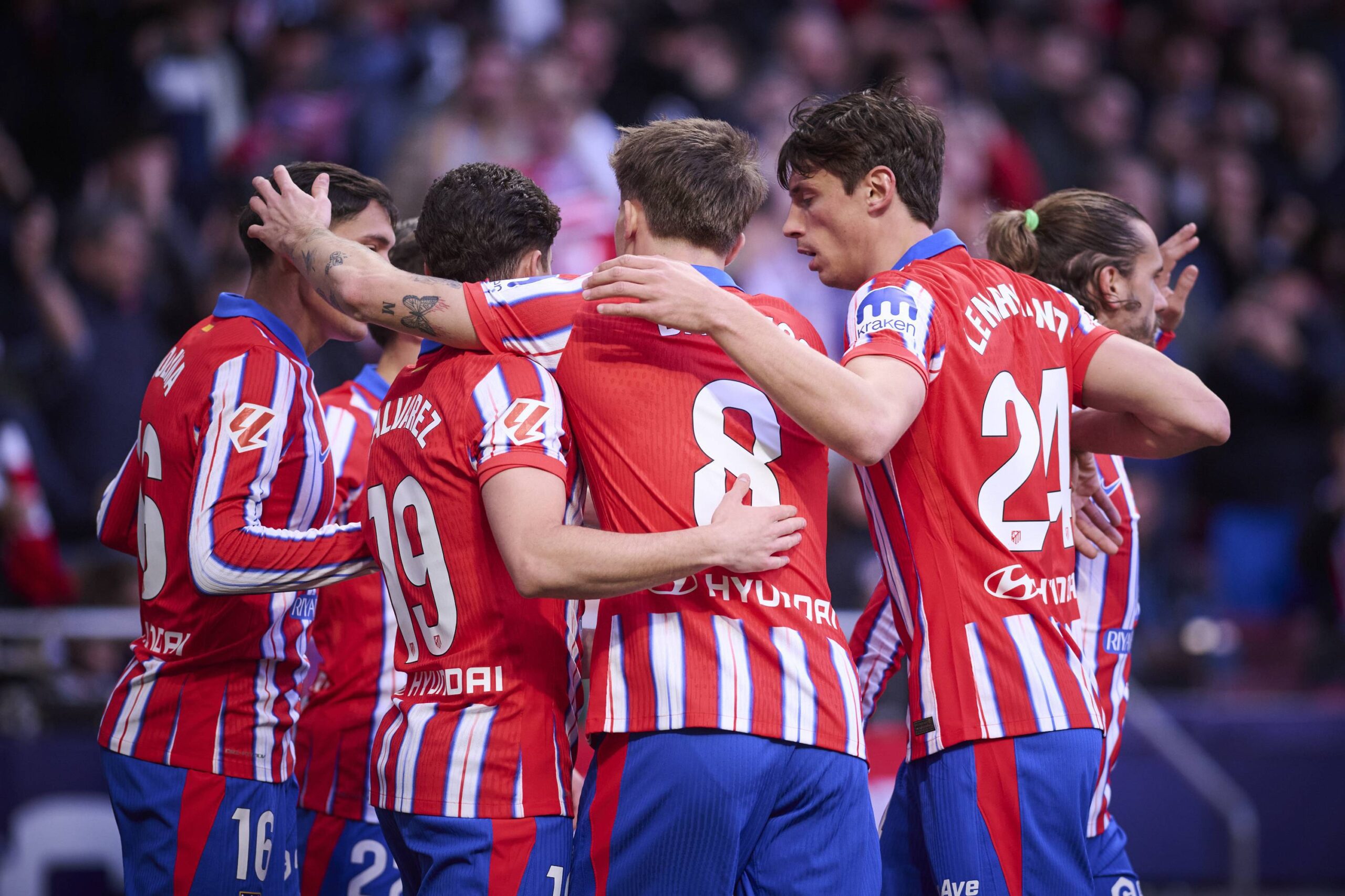 Spanish La Liga EA Sports soccer match Atletico de Madrid vs Osasuna at Riyadh Air Metropolitano in Madrid, Spain, 12 January 2024

(Photo by Cordon Press/Sipa USA)
2025.01.12 Madryt
pilka nozna liga hiszpanska
Atletico Madryt - Osasuna Pampeluna
Foto Cordon Press/SIPA USA/PressFocus

!!! POLAND ONLY !!!