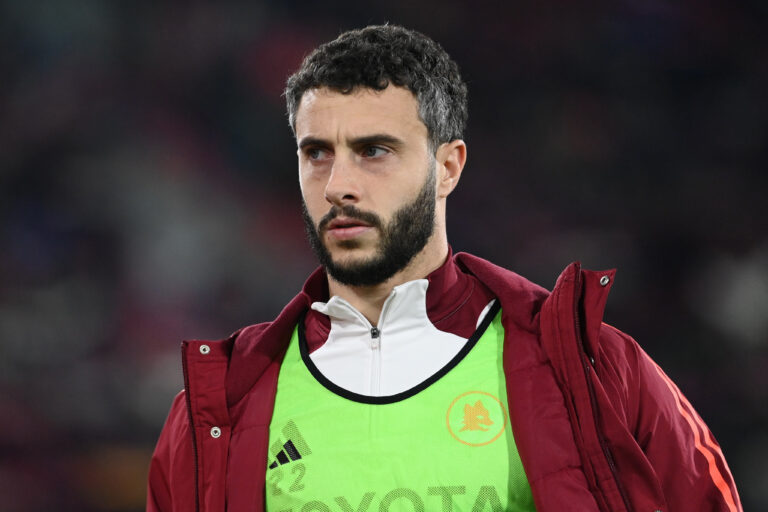 Hermoso Mario (As roma) portrait  during  Bologna FC vs AS Roma, Italian soccer Serie A match in Bologna, Italy, January 12 2025 (Photo by Gianluca Ricci/IPA Sport / ipa-agency.net/IPA/Sipa USA)
2025.01.12 Bolonia
pilka nozna Liga Wloska
Bologna FC - AS Roma
Foto Gianluca Ricci/IPA Sport/ipa-agency.net/SIPA USA/PressFocus

!!! POLAND ONLY !!!