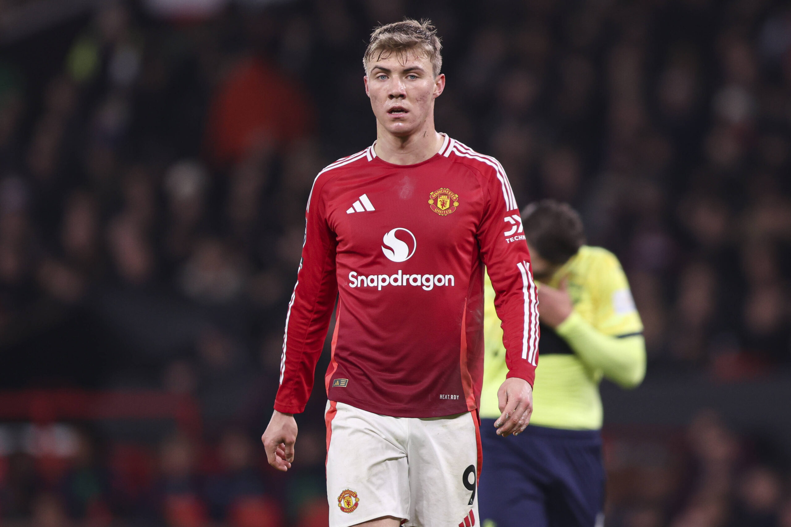 Manchester United, ManU FC v Southampton FC Rasmus Hojlund of Manchester United during the Manchester United FC v Southampton FC English Premier League match at Old Trafford, Manchester, England, United Kingdom on 16 January 2025 Credit: Jake Kirkman/Every Second Media Editorial use only. All images are copyright Every Second Media Limited. No images may be reproduced without prior permission. All rights reserved. Premier League and Football League images are subject to licensing agreements with Football DataCo Limited. Copyright: xIMAGO/EveryxSecondxMediax ESM-1285-0193
2025.01.16 Manchester
pilka nozna liga angielska
Manchester United FC - Southampton FC
Foto IMAGO/PressFocus

!!! POLAND ONLY !!!