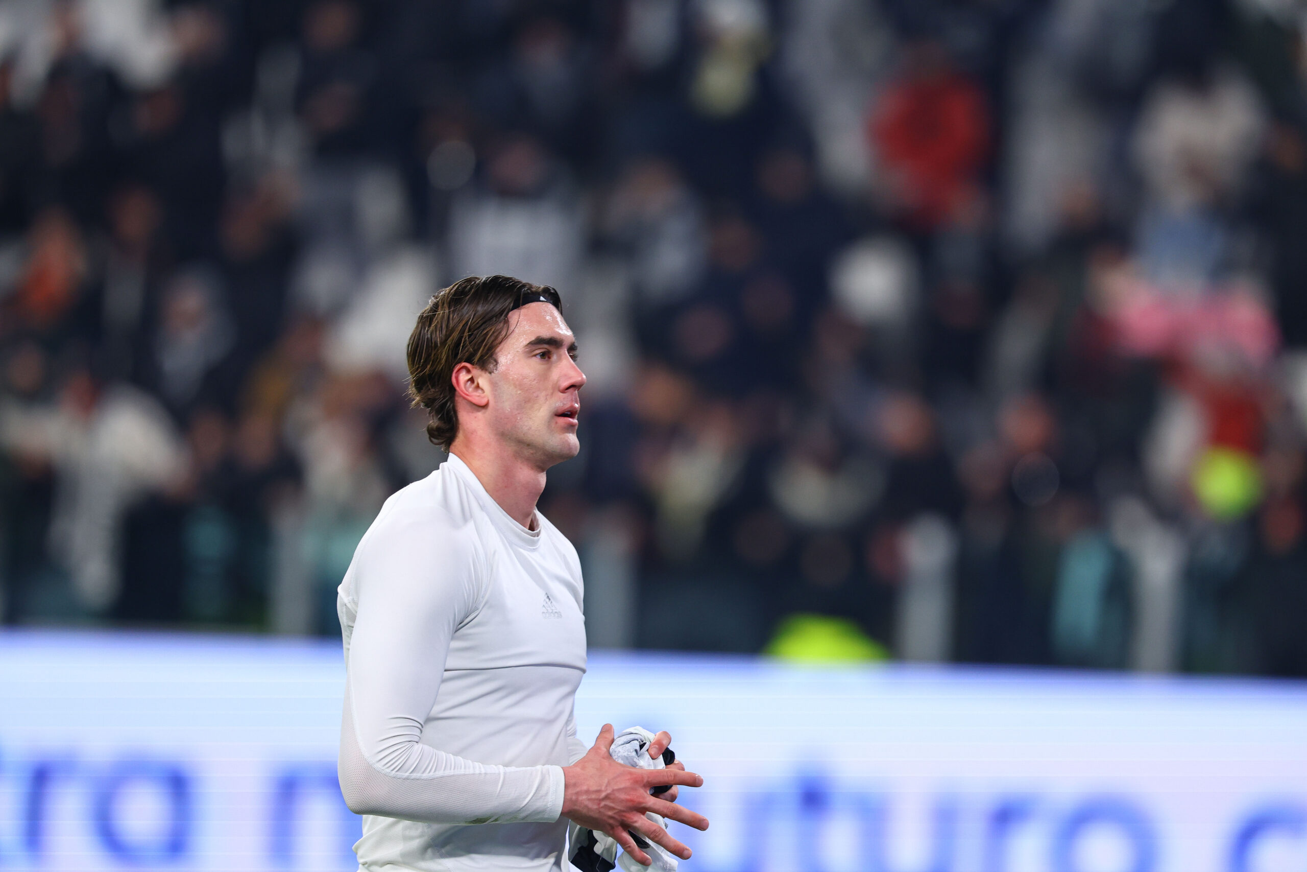 2025.01.18 Turyn
pilka nozna Seria A Liga wloska sezon 2024/2025
Juventus Turyn - AC Milan
N/z Dusan Vlahovic
Foto Pawel Andrachiewicz / PressFocus
2025.01.18 Torino
Football - Serie A season 2024/2025
Juventus Torino - AC Milan
Dusan Vlahovic
Credit: Pawel Andrachiewicz / PressFocus