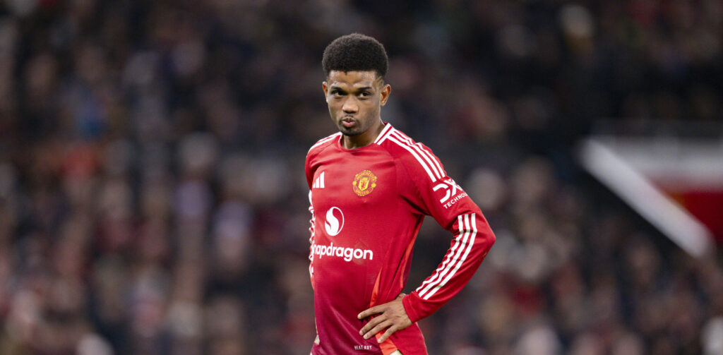 Old Trafford MANCHESTER, ENGLAND - JANUARY 23: Amad Diallo of Manchester Utd. looks on during the UEFA Europa League 2024/25 League Phase MD7 match between Manchester United FC and Rangers FC at Old Trafford on January 23, 2025 in Manchester, England.  (Richard Callis / SPP) (Photo by Richard Callis / SPP/Sipa USA)
2025.01.23 Manchester
pilka nozna Liga Europy
Manchester United - Glasgow Rangers
Foto Richard Callis/SPP/SIPA USA/PressFocus

!!! POLAND ONLY !!!