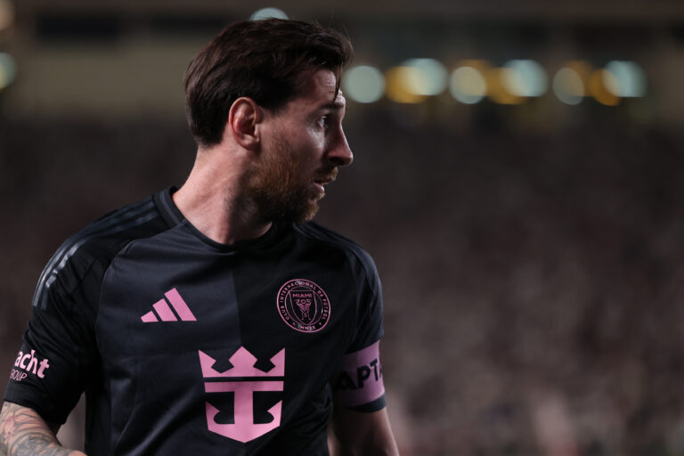 Lionel Messi of Inter Miami during the friendly match between Universitario de Deportes v Inter Miami, played at Monumental Stadium on January 29, 2024 in Lima, Peru. (Photo by Miguel Marruffo / PRESSINPHOTO)
2025.01.29 Lima
pilka nozna mecz towarzyski, sparing, mecz sparingowy
Universitario de Deportes - Inter Miami
Foto Miguel Marruffo/PRESSINPHOTO/SIPA USA/PressFocus

!!! POLAND ONLY !!!