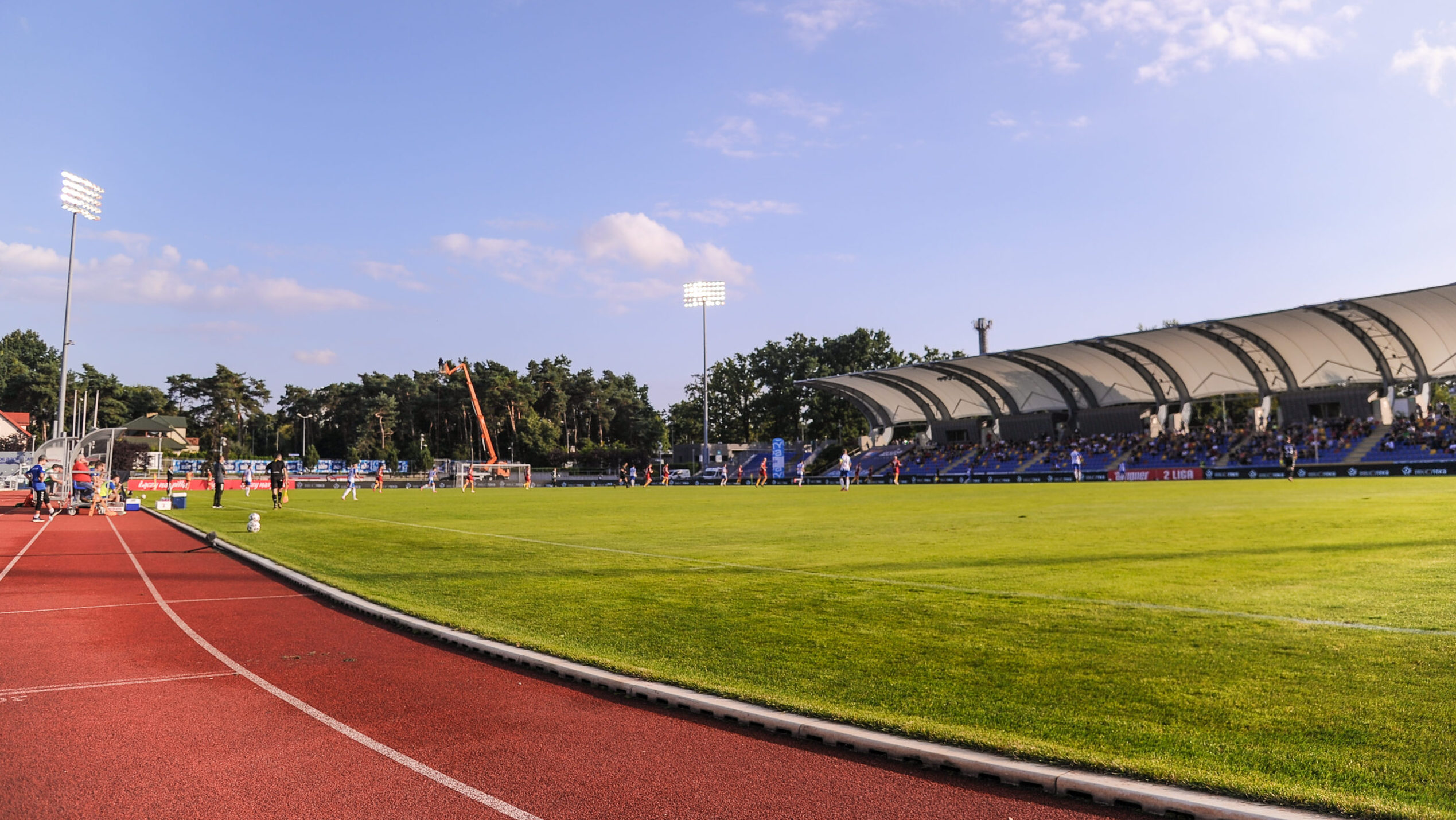 2021.08.21 Pulawy
Pilka nozna eWinner 2 liga sezon 2021/2022
Wisla Pulawy - Chojniczanka Chojnice
N/z Stadion ilustracja
Foto Rafal Rusek / PressFocus

2021.08.21 Pulawy
Football Polish eWinner 2 League season 2021/2022
Wisla Pulawy - Chojniczanka Chojnice
Stadion ilustracja
Credit: Rafal Rusek / PressFocus