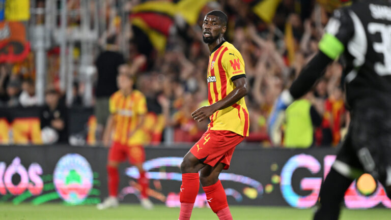 Kevin Danso (4) of RC Lens pictured during the Conference League play off first leg game in the 2024-2025 season between Racing Club de Lens and Panathinaikos on August 22 , 2024 in Lens, France. (Photo by David Catry / Sportpix )
2024.08.22 Lens
pilka nozna liga konferencji
RC Lens - Panathinaikos
Foto David Catry/SIPA USA/PressFocus

!!! POLAND ONLY !!!