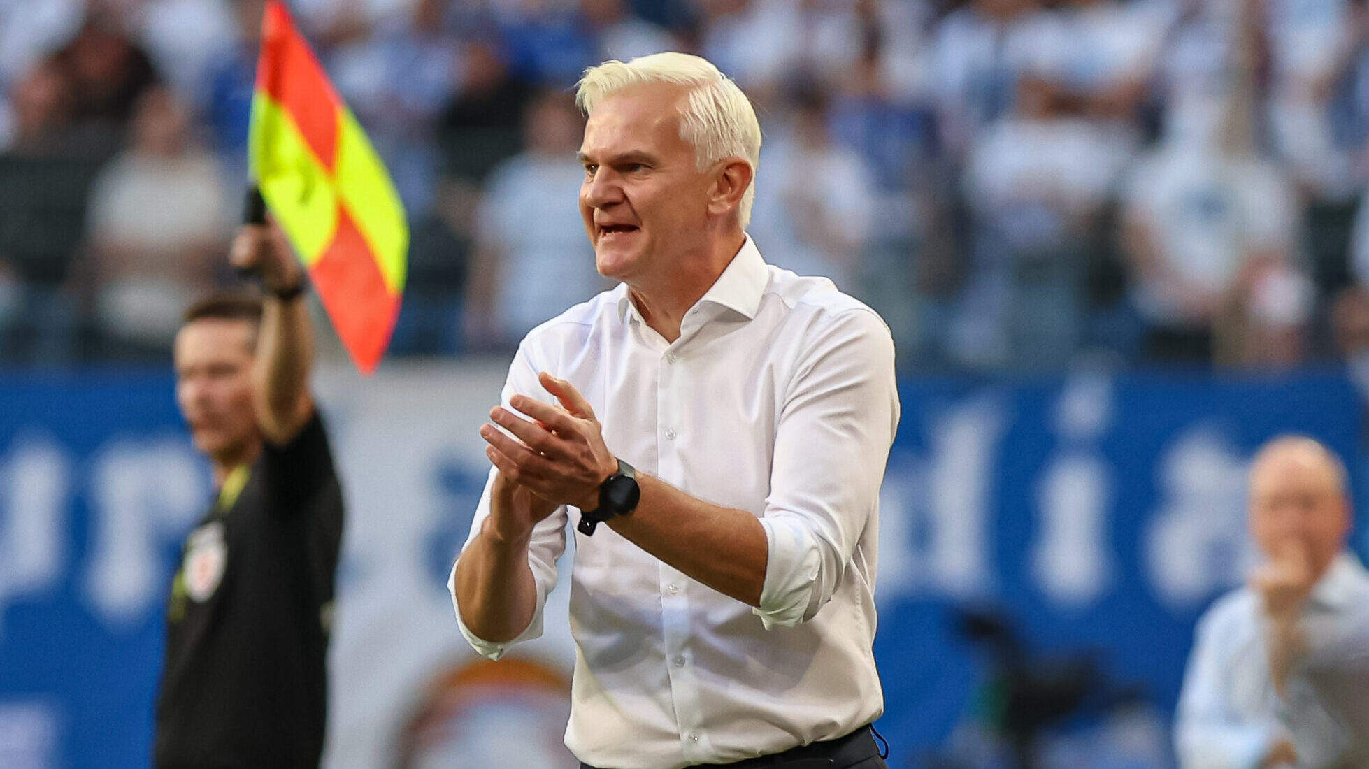 2024.09.22 Poznan
Pilka nozna Ekstraklasa sezon 2024/2025
Lech Poznan - Slask Wroclaw
N/z Trener Slaska Jacek Magiera
Foto Pawel Jaskolka / PressFocus

2024.09.22 Poznan
Football Polish Ekstraklasa season 2024/2025
Lech Poznan - Slask Wroclaw
Credit: Pawel Jaskolka / PressFocus