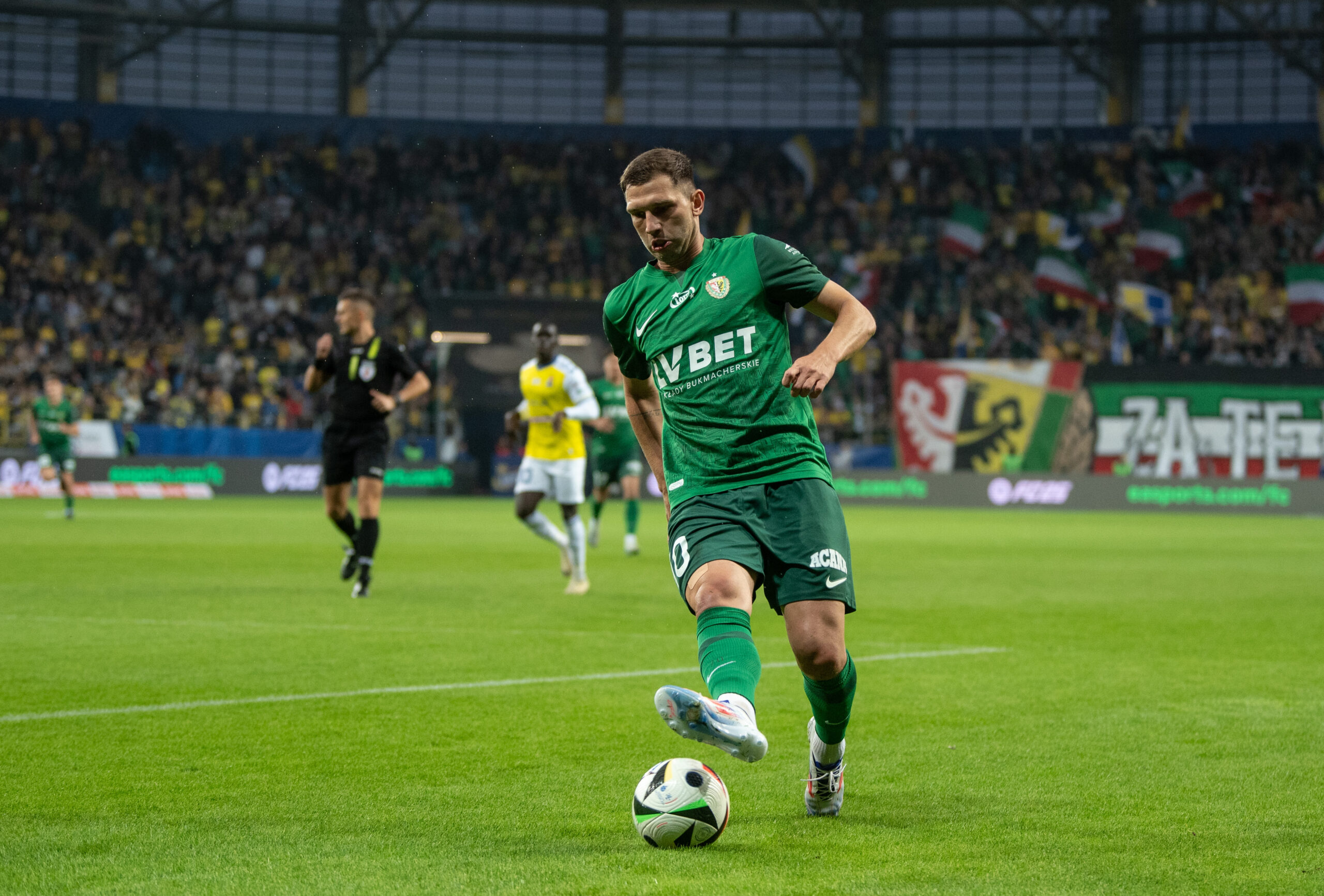 2024.09.28 Lublin
Pilka nozna PKO Ekstraklasa sezon 2024/2025
Motor Lublin - Slask Wroclaw
N/z Jakub Swierczok
Foto Irek Wnuk / PressFocus

2024.09.28 Lublin
Football Polish League PKO Ekstraklasa season 2024/2025
Motor Lublin - Slask Wroclaw
Jakub Swierczok
Credit: Irek Wnuk / PressFocus