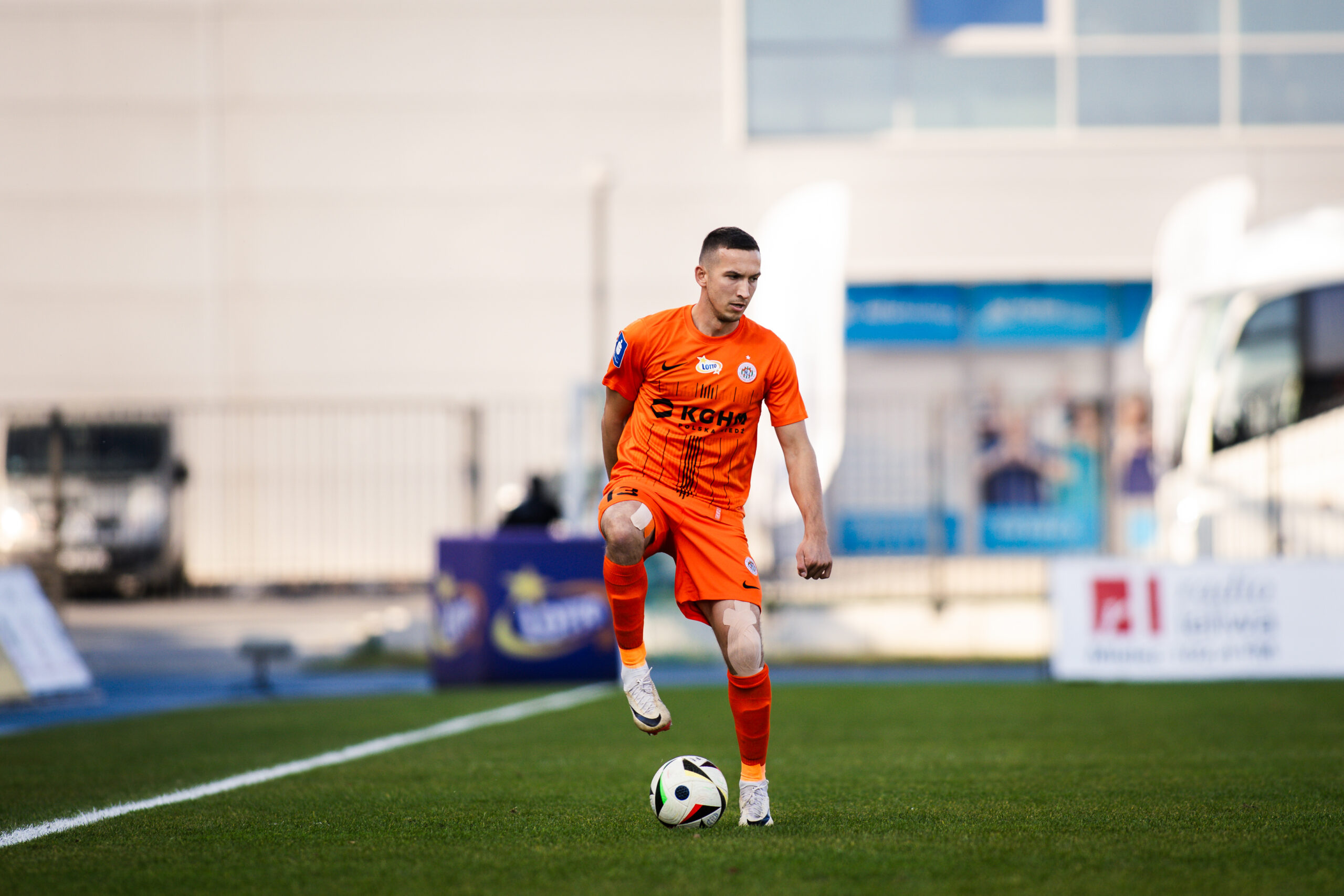 2024.10.27 Mielec
Pilka nozna PKO Ekstraklasa 2024/2025
Stal Mielec - Zaglebie Lubin
N/z Mateusz Grzybek
Foto Marta Badowska / PressFocus

2024.10.27 Mielec
Football Polish PKO Ekstraklasa Season 2024/2025
Mateusz Grzybek
Credit: Marta Badowska / PressFocus