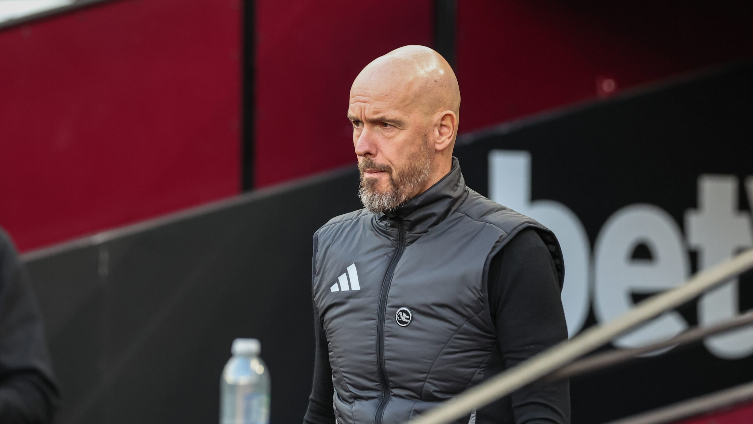 Erik ten Hag manager of Manchester United during the Premier League match West Ham United vs Manchester United at London Stadium, London, United Kingdom, 27th October 2024
(Photo by Mark Cosgrove/News Images) in London, United Kingdom on 10/27/2024. (Photo by Mark Cosgrove/News Images/Sipa USA)
2024.10.27 Londyn
pilka nozna liga angielska
Premier League West Ham United - Manchester United
Foto News Images/SIPA USA/PressFocus
!!! POLAND ONLY !!!