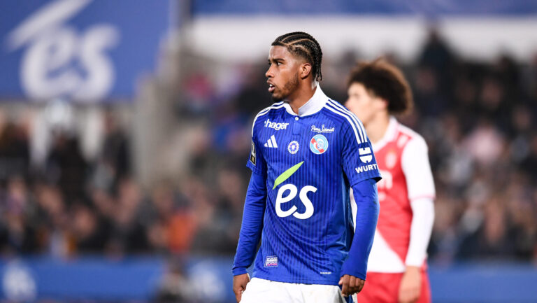08 Andrey SANTOS (RCSA) during the Ligue 1 MCDonald&#039;s match between Strasbourg and Monaco at Stade de la Meinau on November 9, 2024 in Strasbourg, France. (Photo by Philippe Lecoeur/FEP/Icon Sport/Sipa USA)
2024.11.09 Strasbourg
pilka nozna liga francuska
RC Strasbourg - AS Monaco
Foto Philippe Lecoeur/FEP/Icon Sport/SIPA USA/PressFocus

!!! POLAND ONLY !!!