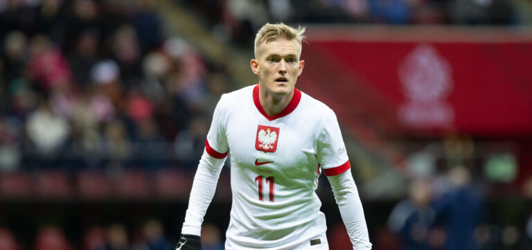 2024.11.18 Warszawa
pilka nozna UEFA Liga Narodow
Polska - Szkocja
N/z Karol Swiderski
Foto Marcin Karczewski / PressFocus

2024.11.18 Warsaw
Football - UEFA Nations League
Poland - Scotland
Karol Swiderski
Credit: Marcin Karczewski / PressFocus