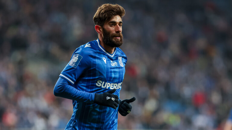 2024.10.23 Poznan
Pilka nozna Ekstraklasa sezon 2024/2025
Lech Poznan - GKS Katowice
N/z Ali Gholizadeh
Foto Pawel Jaskolka / PressFocus

2024.10.23 Poznan
Football Polish Ekstraklasa season 2024/2025
Lech Poznan - GKS Katowice
Credit: Pawel Jaskolka / PressFocus