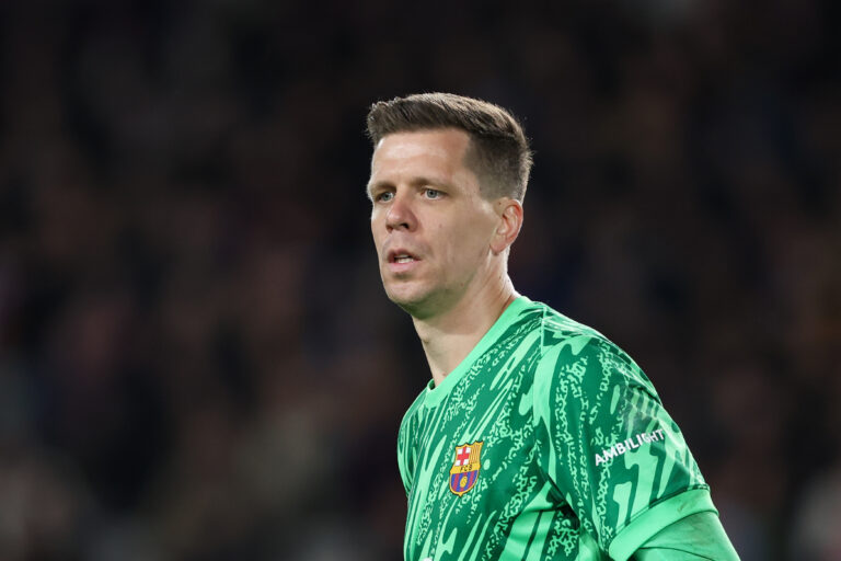 Wojciech Szczesny of FC Barcelona seen during the UEFA Champions League match between FC Barcelona and Atalanta Bergamo at Estadio Olimpico. FInal Score; FC Barcelona 2:2 Atalanta Bergamo. (Photo by Grzegorz Wajda / SOPA Images/Sipa USA)
2025.01.30 Barcelona
pilka nozna liga mistrzow
FC Barcelona - Atalanta Bergamo
Foto Grzegorz Wajda/SOPA Images/SIPA USA/PressFocus

!!! POLAND ONLY !!!