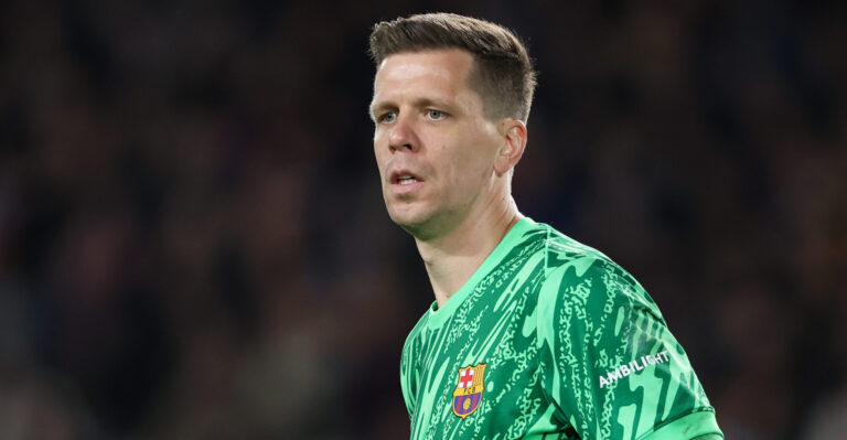 Wojciech Szczesny of FC Barcelona seen during the UEFA Champions League match between FC Barcelona and Atalanta Bergamo at Estadio Olimpico. FInal Score; FC Barcelona 2:2 Atalanta Bergamo. (Photo by Grzegorz Wajda / SOPA Images/Sipa USA)
2025.01.30 Barcelona
pilka nozna liga mistrzow
FC Barcelona - Atalanta Bergamo
Foto Grzegorz Wajda/SOPA Images/SIPA USA/PressFocus

!!! POLAND ONLY !!!