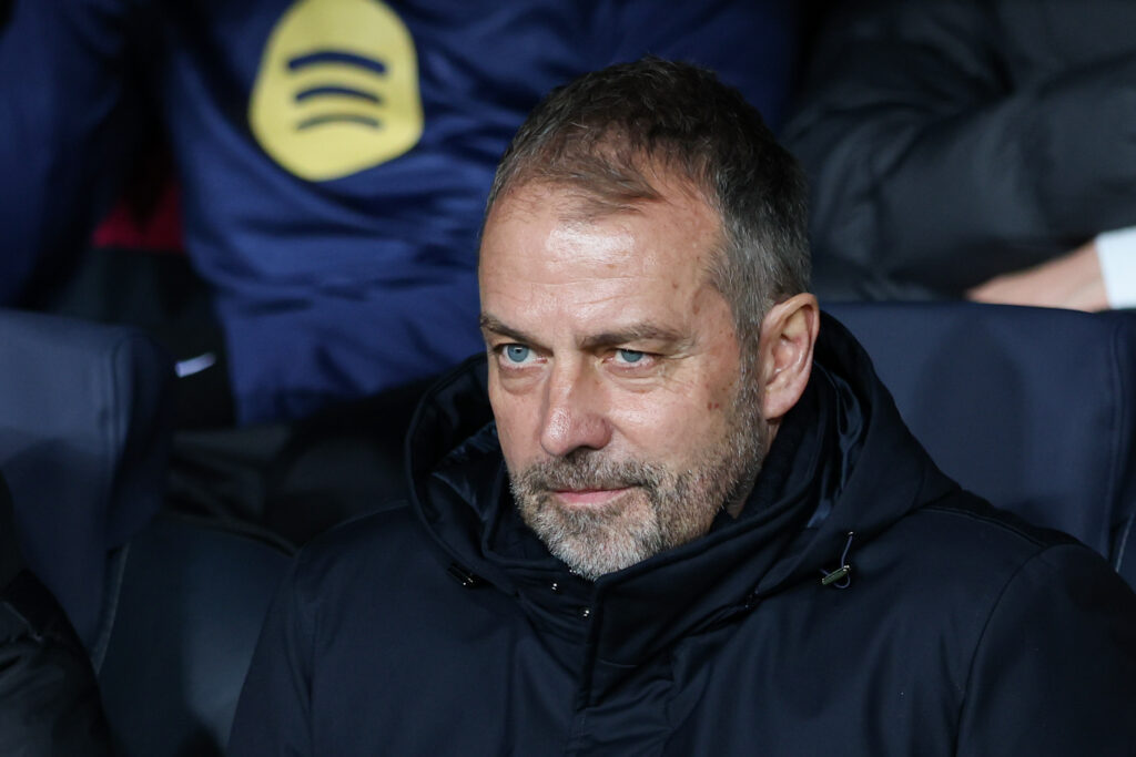 Coach Hansi Flick of FC Barcelona seen during the UEFA Champions League match between FC Barcelona and Atalanta Bergamo at Estadio Olimpico. FInal Score; FC Barcelona 2:2 Atalanta Bergamo. (Photo by Grzegorz Wajda / SOPA Images/Sipa USA)
2025.01.29 Barcelona
pilka nozna liga mistrzow
FC Barcelona - Atalanta Bergamo
Foto Grzegorz Wajda/SOPA Images/SIPA USA/PressFocus

!!! POLAND ONLY !!!