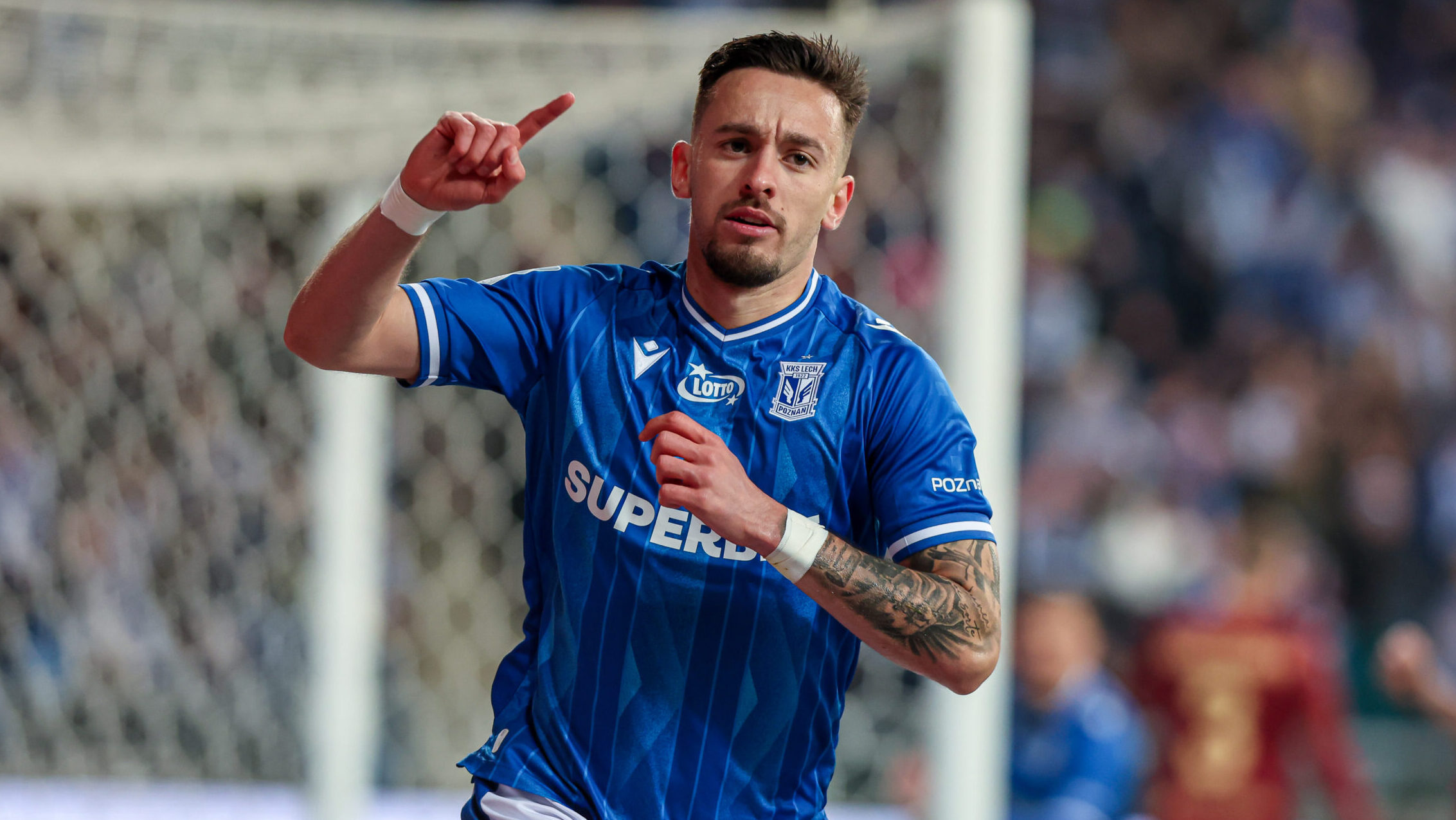 2025.01.31 Poznan
Pilka nozna Ekstraklasa sezon 2024/2025
Lech Poznan - Widzew Lodz
N/z Afonso Sousa gol radosc bramka
Foto Pawel Jaskolka / PressFocus

2025.01.31 Poznan
Football Polish Ekstraklasa season 2024/2025
Lech Poznan - Widzew Lodz
Credit: Pawel Jaskolka / PressFocus