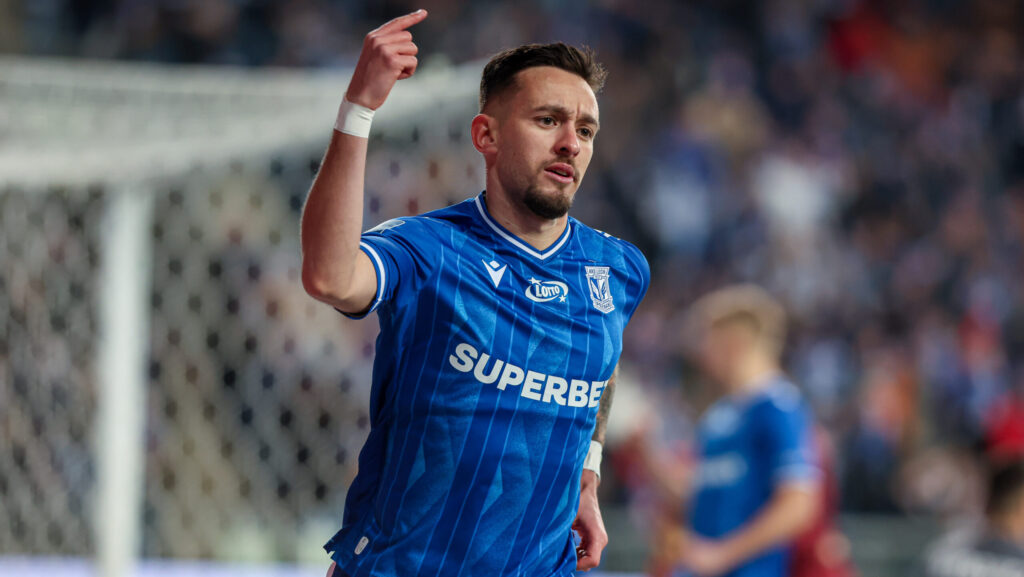2025.01.31 Poznan
Pilka nozna Ekstraklasa sezon 2024/2025
Lech Poznan - Widzew Lodz
N/z Afonso Sousa gol radosc bramka
Foto Pawel Jaskolka / PressFocus

2025.01.31 Poznan
Football Polish Ekstraklasa season 2024/2025
Lech Poznan - Widzew Lodz
Credit: Pawel Jaskolka / PressFocus