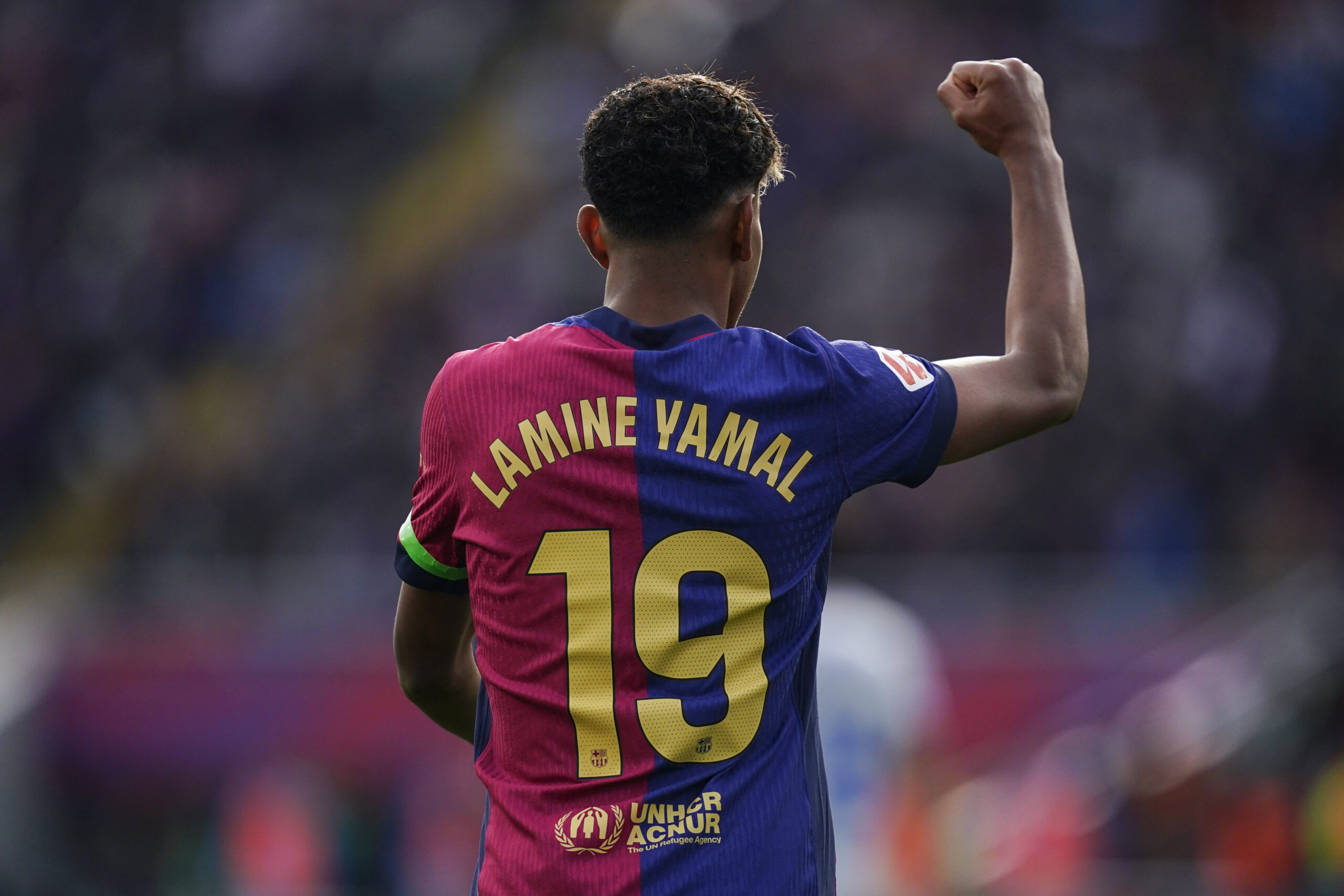 Lamine Yamal of FC Barcelona during the La Liga EA Sports match between FC Barcelona and Deportivo Alaves played at Lluis Companys Stadium on January 2, 2024 in Barcelona, Spain. (Photo by Sergio Ruiz / Imago)  (Photo by pressinphoto/Sipa USA)
2025.02.02 Barcelona
pilka nozna liga hiszpanska
FC Barcelona - Deportivo Alaves
Foto pressinphoto/SIPA USA/PressFocus

!!! POLAND ONLY !!!