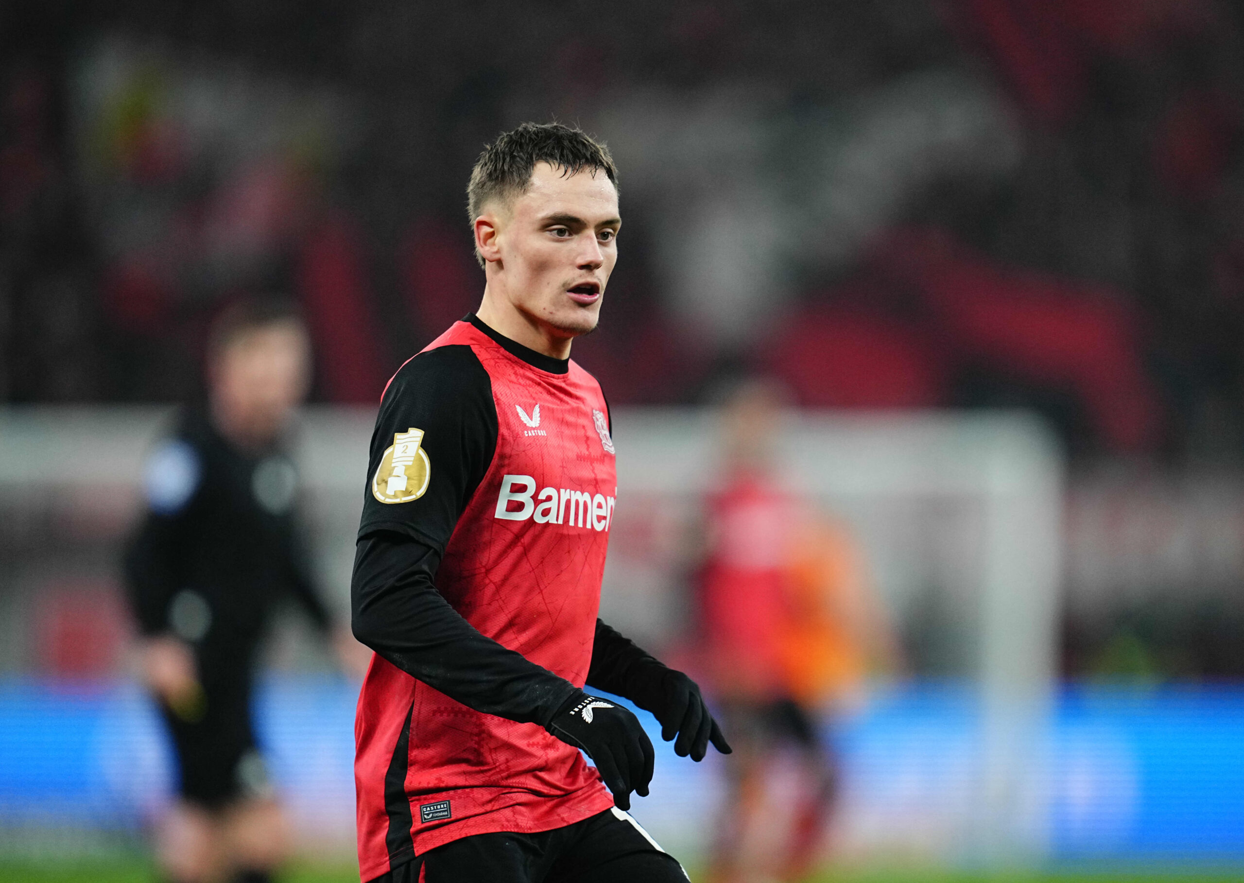 February 05 2025: Florian Wirtz of Bayer 04 Leverkusen  looks on during a DFB pokal quarter final game, Bayer 04 Leverkusen vs 1.FC Koeln, at Bay Arena, Leverkusen, Germany. Ulrik Pedersen/CSM/Sipa USA (Credit Image: © Ulrik Pedersen/Cal Sport Media/Sipa USA)
2025.02.05 Leverkusen
pilka nozna puchar niemiec
Bayer 04 Leverkusen - 1.FC Koeln
Foto Cal Sport Media/SIPA USA/PressFocus

!!! POLAND ONLY !!!