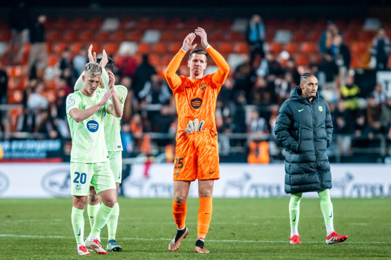 2025.02.06 Walencja
Pilka nozna, Hiszpania, Puchar Krola, cwiercfinal
Valencia CF - FC Barcelona
N/z Wojciech Szczesny
Foto Mateusz Porzucek PressFocus

2025.02.06 Walencja
Football, Spain, Copa del Rey, 2024/2025 season
Valencia CF - FC Barcelona
Wojciech Szczesny
Credit: Mateusz Porzucek PressFocus