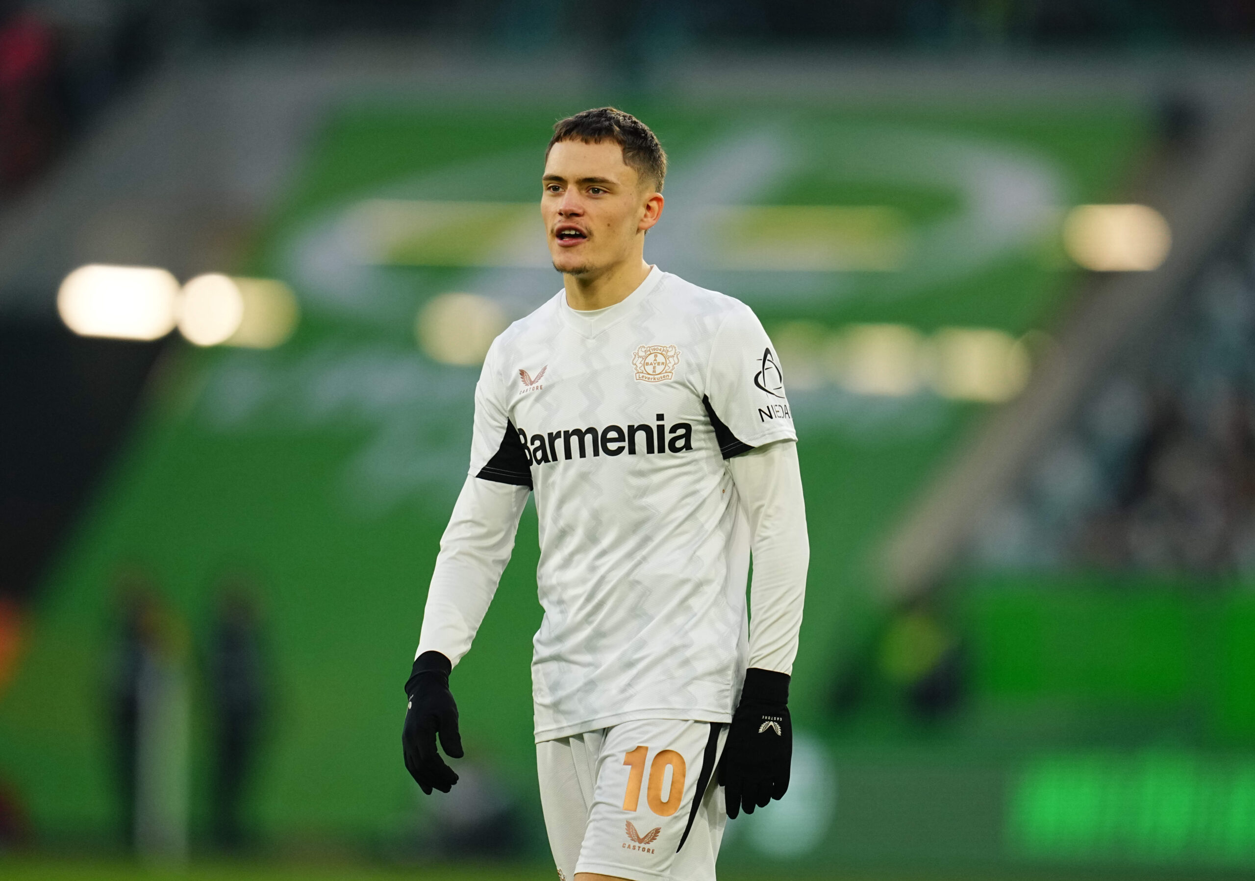 February 08 2025: Florian Wirtz of Bayer 04 Leverkusen  controls the ball during a 1. Bundesliga game, VfL Wolfsburg vs Bayer 04 Leverkusen, at Volkswagen Arena, Wolfsburg, Germany. Ulrik Pedersen/CSM/Sipa USA (Credit Image: © Ulrik Pedersen/Cal Sport Media/Sipa USA)
2025.02.08 Wolfsburg
pilka nozna bundesliga
VfL Wolfsburg -  Bayer 04 Leverkusen
Foto Cal Sport Media/SIPA USA/PressFocus

!!! POLAND ONLY !!!