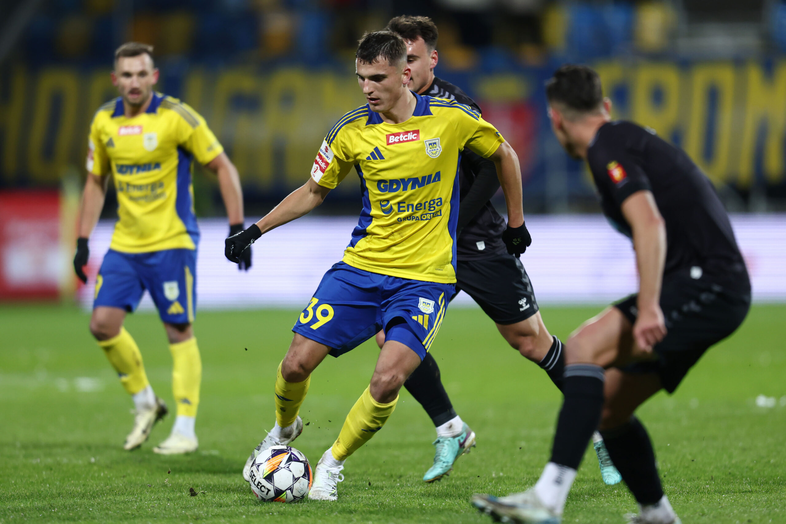 2025.02.14 Gdynia Pilka Nozna Betclic 1 liga sezon 2024/2025 Mecz Arka Gdynia - Polonia Warszawa N/z Filip Kocaba Foto Piotr Matusewicz / PressFocus

2025.02.14 Gdynia
Football Polish first division season 2024/2025
Arka Gdynia - Polonia Warszawa
Filip Kocaba
Credit: Piotr Matusewicz / PressFocus