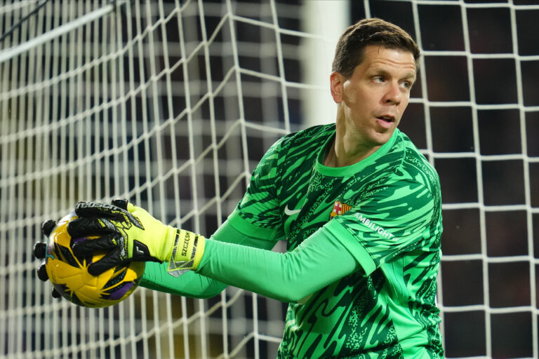 Wojciech Szczesny of FC Barcelona during the La Liga EA Sports match between FC Barcelona and Rayo Vallecano played at Lluis Companys Stadium on February 17, 2025 in Barcelona, Spain. (Photo by Bagu Blanco / PRESSINPHOTO)


2025.02.18 Barcelona
pilka nozna liga hiszpanska
FC Barcelona - Rayo Vallecano
Foto Bagu Blanco/PRESSINPHOTO/SIPA USA/PressFocus

!!! POLAND ONLY !!!