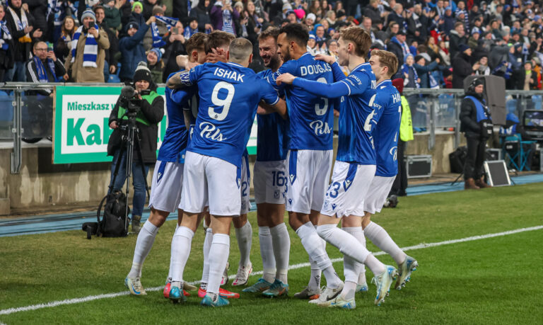 2025.02.23 Poznan
Pilka nozna Ekstraklasa sezon 2024/2025
Lech Poznan - Zaglebie Lubin
N/z Patrik Walemark gol radosc bramka
Foto Pawel Jaskolka / PressFocus

2025.02.23 Poznan
Football Polish Ekstraklasa season 2024/2025
Lech Poznan - Zaglebie Lubin
Credit: Pawel Jaskolka / PressFocus