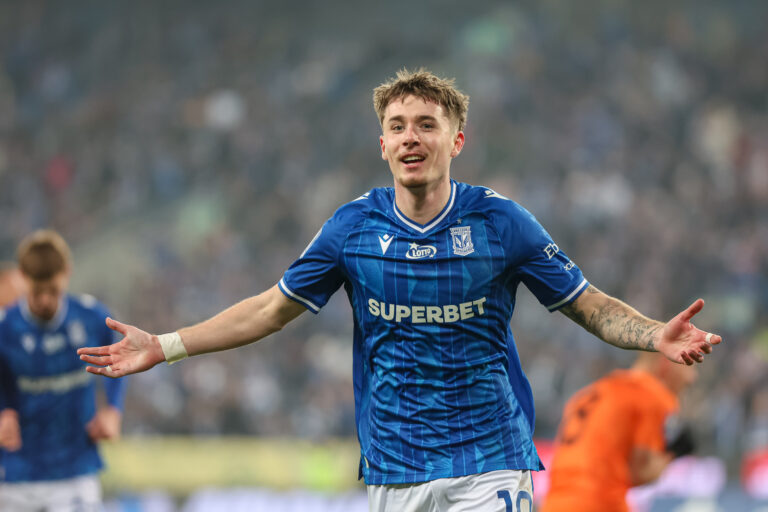 2025.02.23 Poznan
Pilka nozna Ekstraklasa sezon 2024/2025
Lech Poznan - Zaglebie Lubin
N/z Patrik Walemark gol radosc bramka
Foto Pawel Jaskolka / PressFocus

2025.02.23 Poznan
Football Polish Ekstraklasa season 2024/2025
Lech Poznan - Zaglebie Lubin
Credit: Pawel Jaskolka / PressFocus