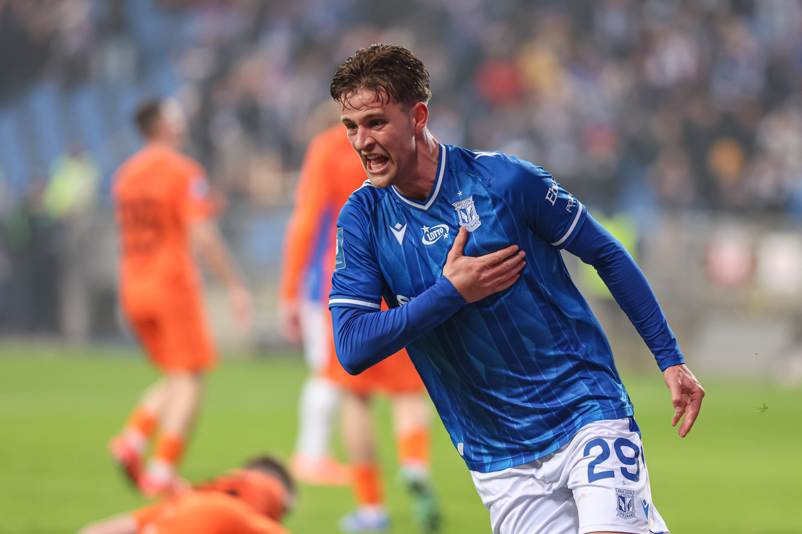 2025.02.23 Poznan
Pilka nozna Ekstraklasa sezon 2024/2025
Lech Poznan - Zaglebie Lubin
N/z Rasmus Carstensen gol radosc bramka
Foto Pawel Jaskolka / PressFocus

2025.02.23 Poznan
Football Polish Ekstraklasa season 2024/2025
Lech Poznan - Zaglebie Lubin
Credit: Pawel Jaskolka / PressFocus