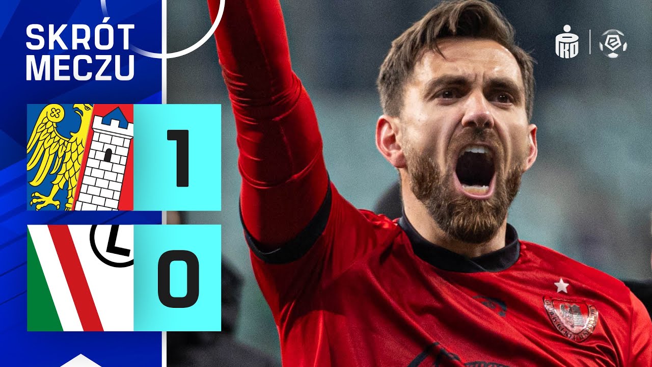 SKRÓT MECZU: Piast Gliwice 1:0 Legia Warszawa