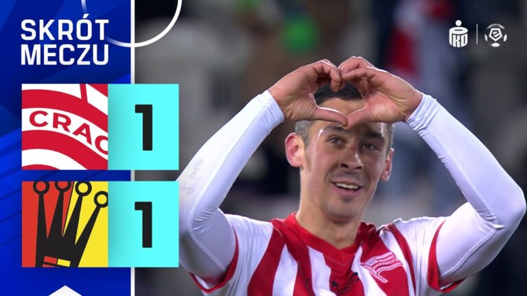 SKRÓT MECZU: Cracovia 1:1 Korona Kielce
