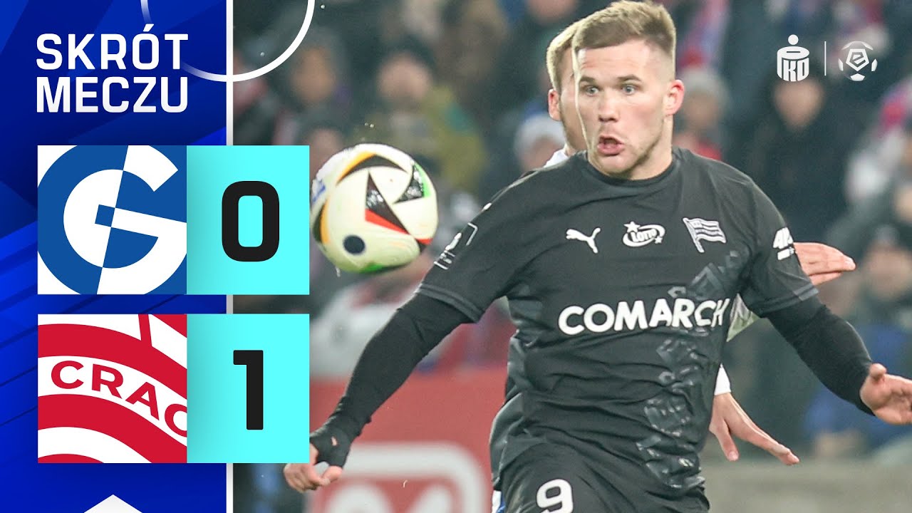 SKRÓT MECZU: Górnik Zabrze 0:1 Cracovia