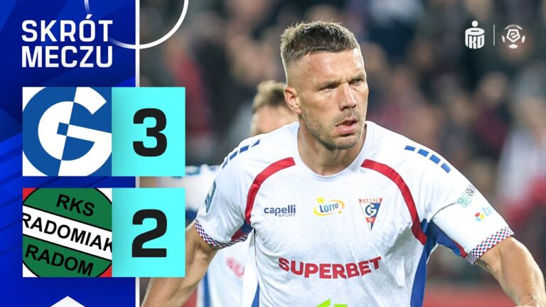 SKRÓT MECZU: Górnik Zabrze 3:2 Radomiak