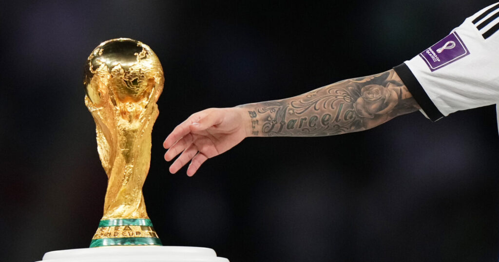 Joaquin Correa of Argentina during the FIFA World Cup Qatar 2022 match, Final, between Argentina and France played at Lusail Stadium on Dec 18, 2022 in Lusail, Qatar. (Photo by Bagu Blanco / Pressinphoto/Sipa USA)
2022.12.18 Lusail
pilka nozna Mistrzostwa Swiata Katar 2022 
Argentyna - Francja
Foto pressinphoto/SIPA USA/PressFocus

!!! POLAND ONLY !!!