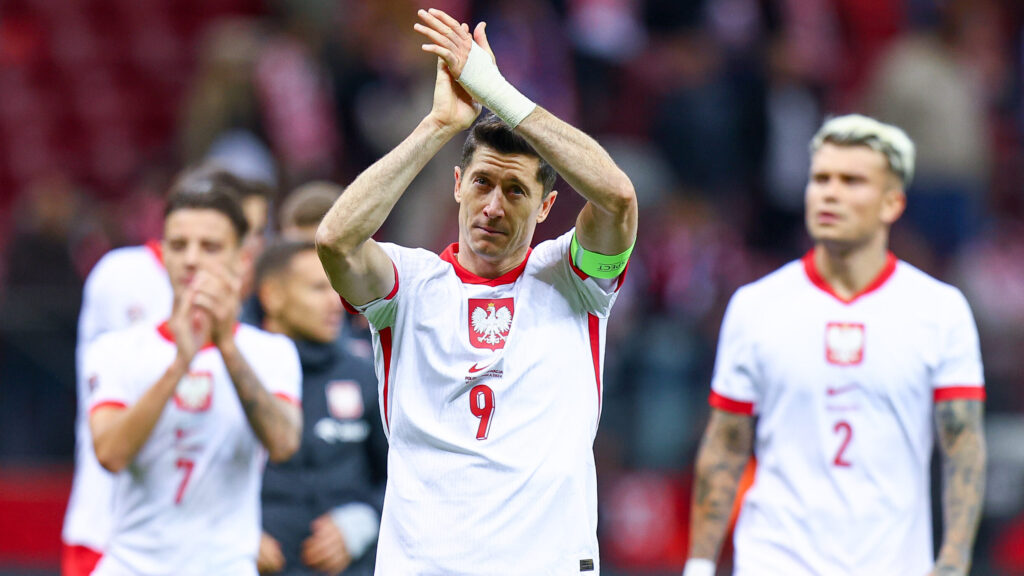 2024.10.15 Warszawa
pilka nozna UEFA Liga Narodow
Polska - Chorwacja
N/z Robert Lewandowski
Foto Pawel Andrachiewicz / PressFocus

2024.10.15 Warsaw
Football - UEFA Nations League
Poland - Croatia
Robert Lewandowski
Credit: Pawel Andrachiewicz / PressFocus
