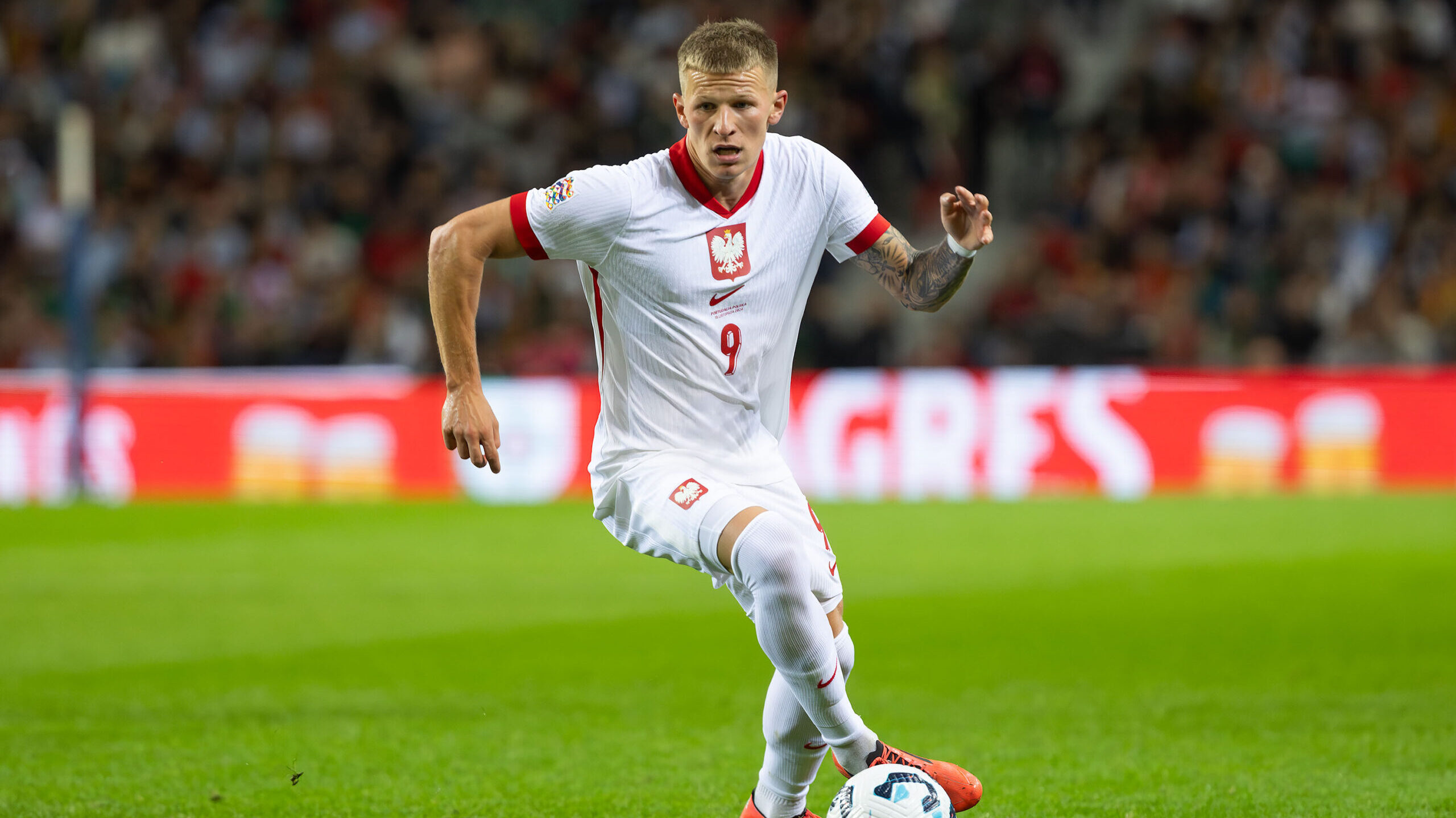 2024.11.15 Porto
pilka nozna UEFA Liga Narodow
Portugalia - Polska
N/z Mateusz Bogusz
Foto Marcin Karczewski / PressFocus

2024.11.15 Porto
Football - UEFA Nations League
Portugal - Poland
Mateusz Bogusz
Credit: Marcin Karczewski / PressFocus