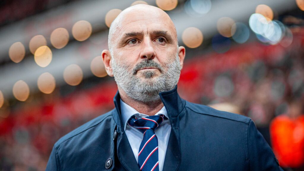 2024.11.18 Warszawa
pilka nozna UEFA Liga Narodow
Polska - Szkocja
N/z Michal Probierz
Foto Mateusz Porzucek PressFocus

2024.11.18 Warszawa
Football - UEFA Nations League Warsaw Poland Scotland
Polska - Szkocja
Michal Probierz
Credit: Mateusz Porzucek PressFocus