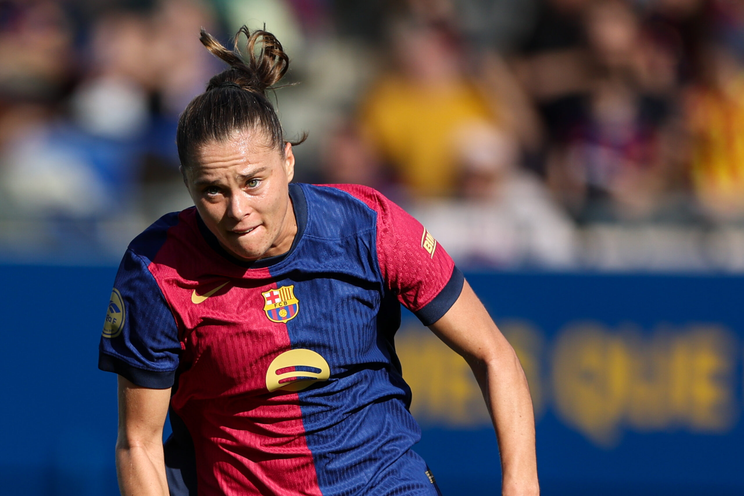 Barcelona, Spain, November 24th 2024: Ewa Pajor (17 FC Barcelona) in action during the Liga F football match between FC Barcelona and UD Tenerife at the Johan Cruyff Stadium in Barcelona, Spain  (Judit Cartiel / SPP) (Photo by Judit Cartiel / SPP/Sipa USA)
2024.11.24 Barcelona
pilka nozna kobiet liga hiszpanska
FC Barcelona - UD Tenerife
Foto Judit Cartiel/SPP/SIPA USA/PressFocus

!!! POLAND ONLY !!!