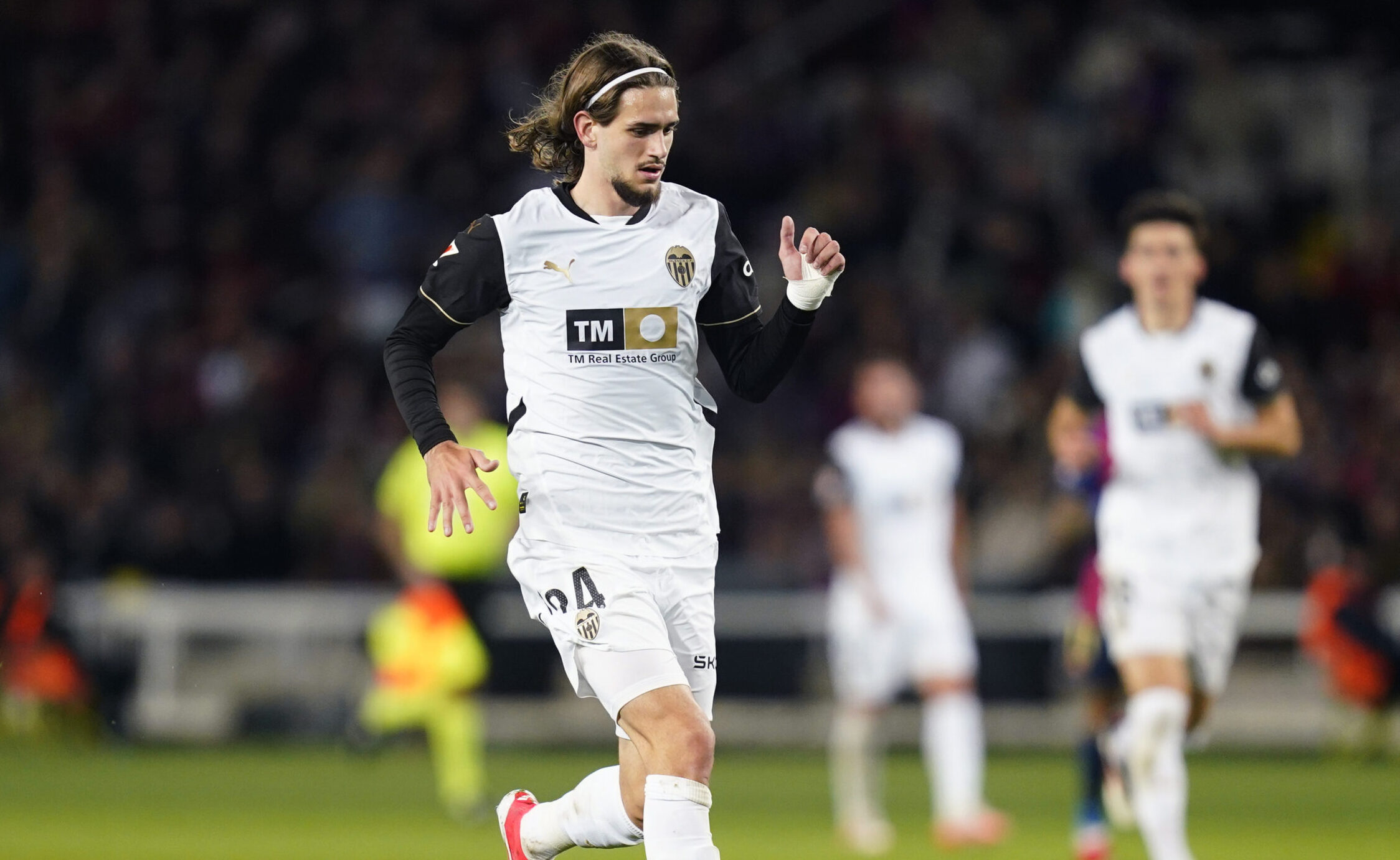 Yarek Gasiorowski of Valencia CF during the La Liga EA Sports match between FC Barcelona and Valencia CF played at Lluis Companys Stadium on January 26, 2025 in Barcelona, Spain. (Photo by Sergio Ruiz / IMAGO)  (Photo by pressinphoto/Sipa USA)
2025.01.26 Barcelona
pilka nozna liga hiszpanska
FC Barcelona - Valencia CF
Foto Sergio Ruiz/PRESSINPHOTO/SIPA USA/PressFocus

!!! POLAND ONLY !!!