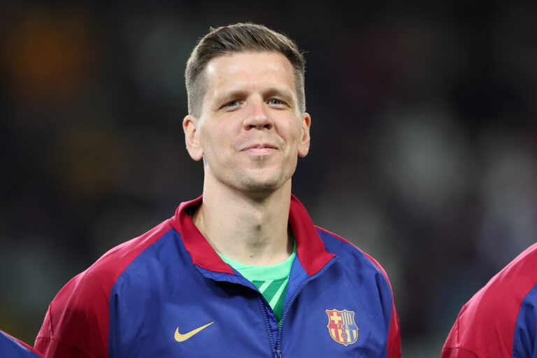 Wojciech Szczesny of FC Barcelona seen during the UEFA Champions League match between FC Barcelona and Atalanta Bergamo at Estadio Olimpico. FInal Score; FC Barcelona 2:2 Atalanta Bergamo. (Photo by Grzegorz Wajda / SOPA Images/Sipa USA)
2025.01.29 Barcelona
pilka nozna liga mistrzow
FC Barcelona - Atalanta Bergamo
Foto Grzegorz Wajda/SOPA Images/SIPA USA/PressFocus

!!! POLAND ONLY !!!