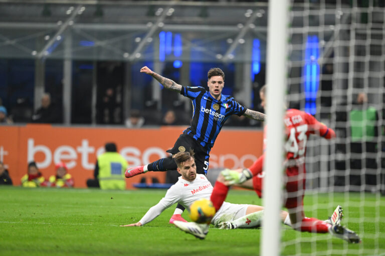 Nicola Zalewski of Inter FC in action during the Italian Serie A football match between Inter FC and ACF Fiorentina on 10 of February 2025 at Giuseppe Meazza San Siro Siro stadium in Milan, Italy (Photo by Tiziano Ballabio/IPA Sport / ipa-agency.net/IPA/Sipa USA)
2025.02.10 Mediolan
pilka nozna Liga Wloska
Inter Mediolan - ACF Fiorentina
Foto Tiziano Ballabio/IPA Sport/ipa-agency.net/SIPA USA/PressFocus

!!! POLAND ONLY !!!