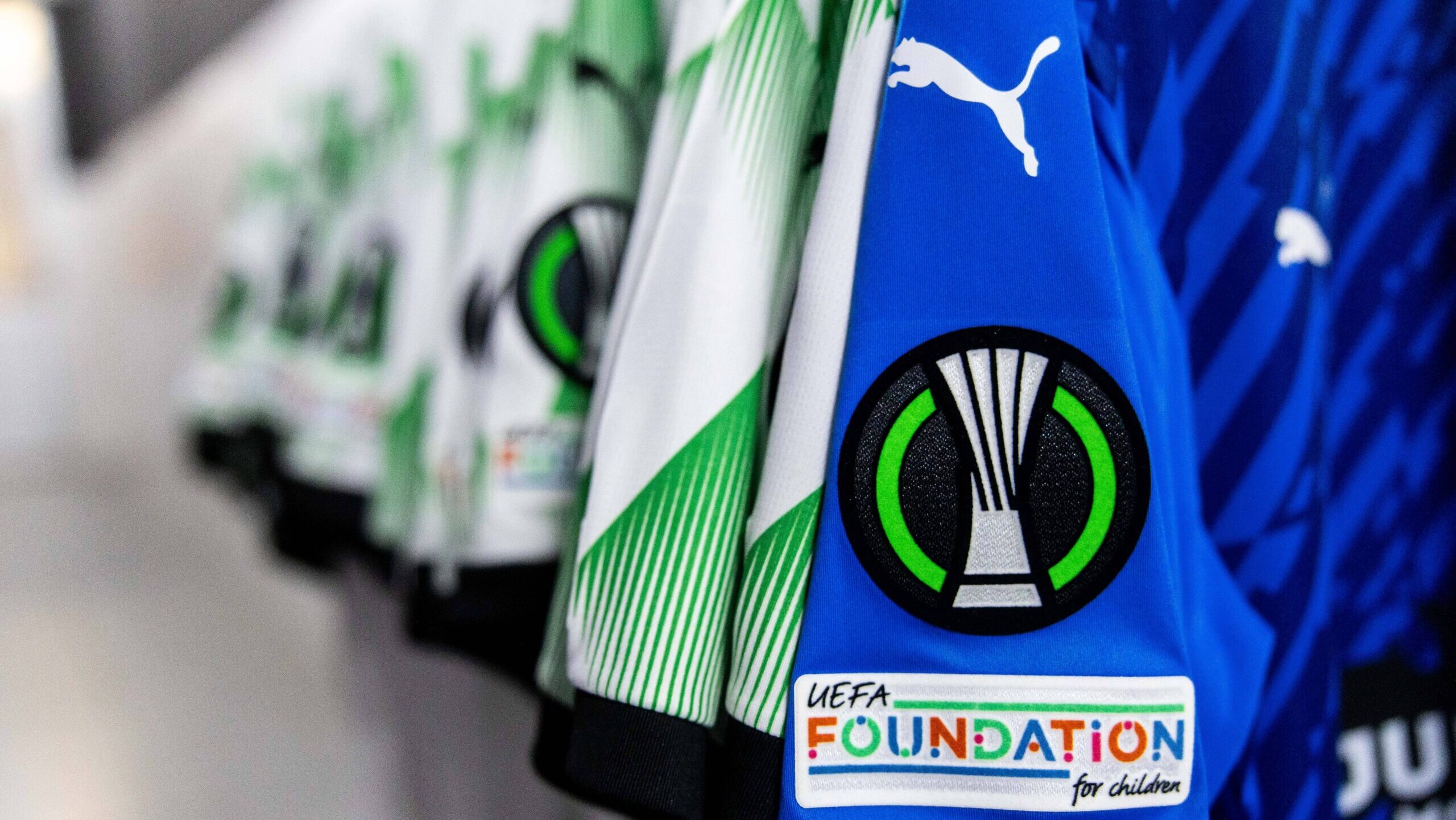 Jerseys of Olimpija prior to the 1st Leg UEFA Conference 2024/25 League Knockout phase play-offs match between FK Borac Banja Luka and NK Olimpija Ljubljana on February 13, 2025 in Banja Luka City Stadium, Banja Luka, Bosnia and Herzegovina. Photo by Vid Ponikvar / Sportida//SPORTIDA_sportida.0003/Credit:Vid Ponikvar/Sportida/SIPA/2502141703
2025.02.13 Banja Luka
pilka nozna liga Konferencji
FK Borac Banja Luka - NK Olimpija Ljubljana
Foto Vid Ponikvar/Sportida/SIPA/PressFocus
!!! POLAND ONLY !!!