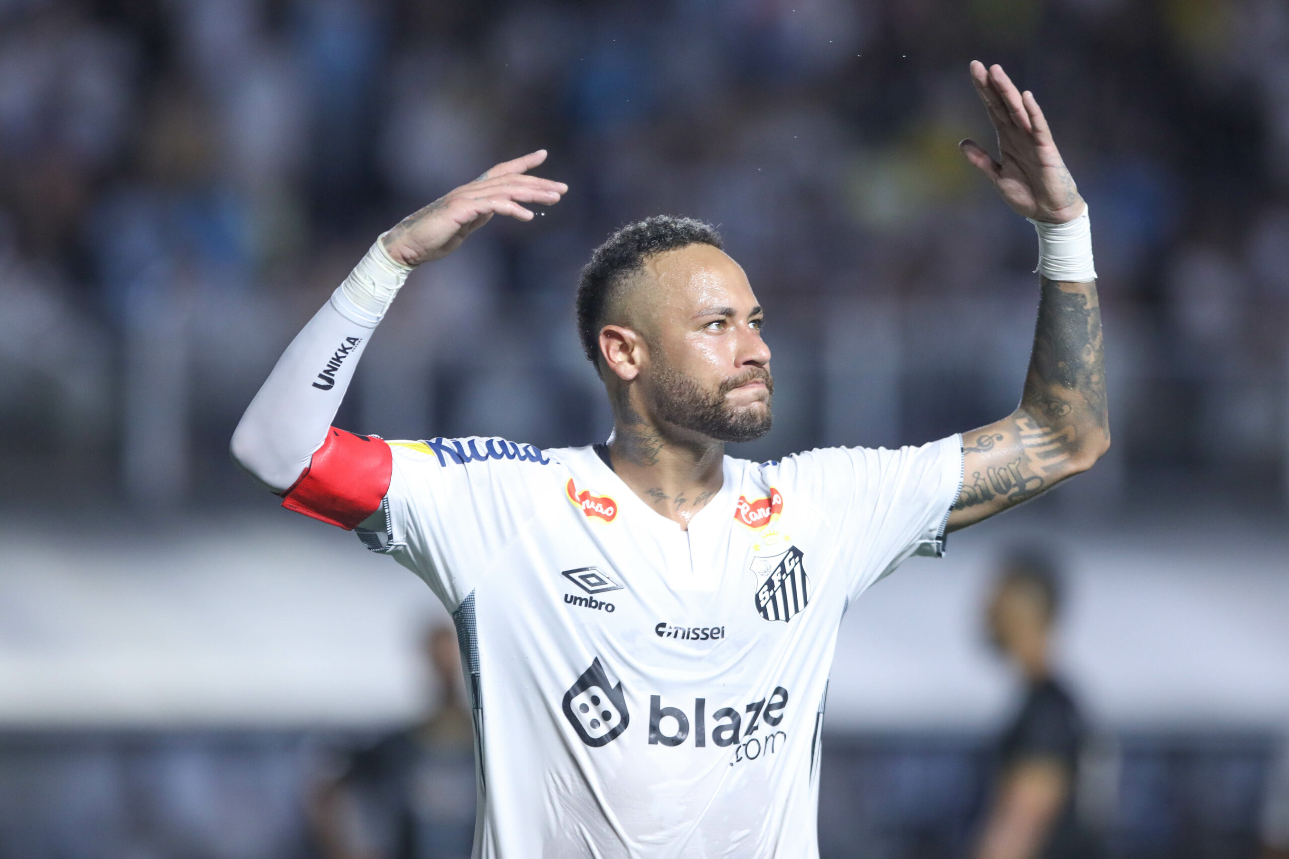 SP - SANTOS - 02/16/2025 - PAULISTA 2025, SANTOS x AGUA SANTA - Neymar Jr. player for Santos during the match against Agua Santa at the Vila Belmiro stadium for the 2025 Paulista championship. Photo: Reinaldo Campos/AGIF (Photo by Reinaldo Campos/AGIF/Sipa USA)
2025.02.16 Santos
pilka nozna liga brazylijska
Santos FC - Agua Santa
Foto Agif/SIPA USA/PressFocus

!!! POLAND ONLY !!!