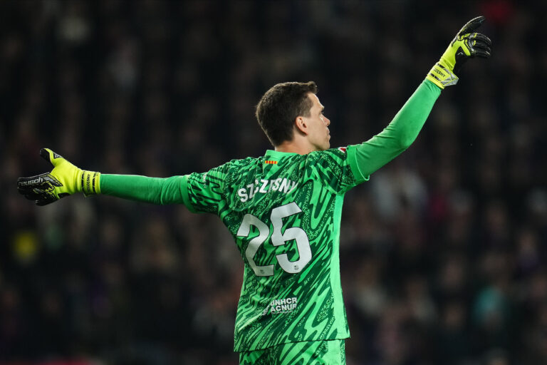 Wojciech Szczesny of FC Barcelona during the La Liga EA Sports match between FC Barcelona and Rayo Vallecano played at Lluis Companys Stadium on February 17, 2025 in Barcelona, Spain. (Photo by Bagu Blanco / PRESSINPHOTO)


2025.02.18 Barcelona
pilka nozna liga hiszpanska
FC Barcelona - Rayo Vallecano
Foto Bagu Blanco/PRESSINPHOTO/SIPA USA/PressFocus

!!! POLAND ONLY !!!