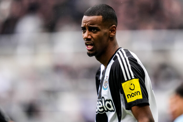 NEWCASTLE UPON TYNE, ENGLAND - FEBRUARY 23: Alexander Isak of Newcastle United FC looks on during the Premier League match between Newcastle United FC and Nottingham Forest FC at St James&#039; Park on February 23, 2025 in Newcastle upon Tyne, England. (Photo by Rene Nijhuis/MB Media)
2025.02.23 Newcastle
pilka nozna Liga Angielska
Newcastle United - Nottingham Forest
Foto Rene Nijhuis/MB Media/PressFocus

!!! POLAND ONLY !!!