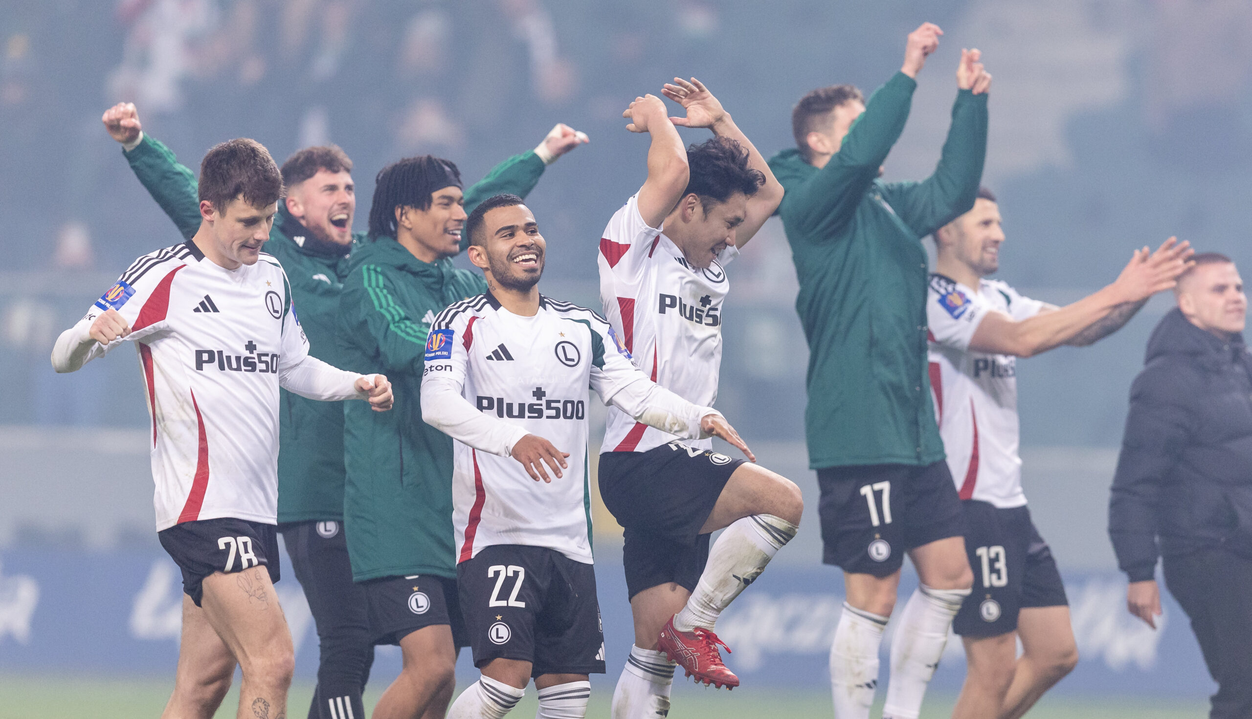2025.02.26 Warszawa
pilka nozna Puchar Polski  2024/2025
Legia Warszawa - Jagiellonia Bialystok
N/z Radosc pilkarzy Legii po meczu
Foto Tomasz Jastrzebowski / Foto Olimpik / PressFocus

2025.02.26 Warszawa
football Polish FA Cup 2024/2025
Legia Warszawa - Jagiellonia Bialystok
Radosc pilkarzy Legii po meczu
Credit: Tomasz Jastrzebowski / Foto Olimpik / PressFocus